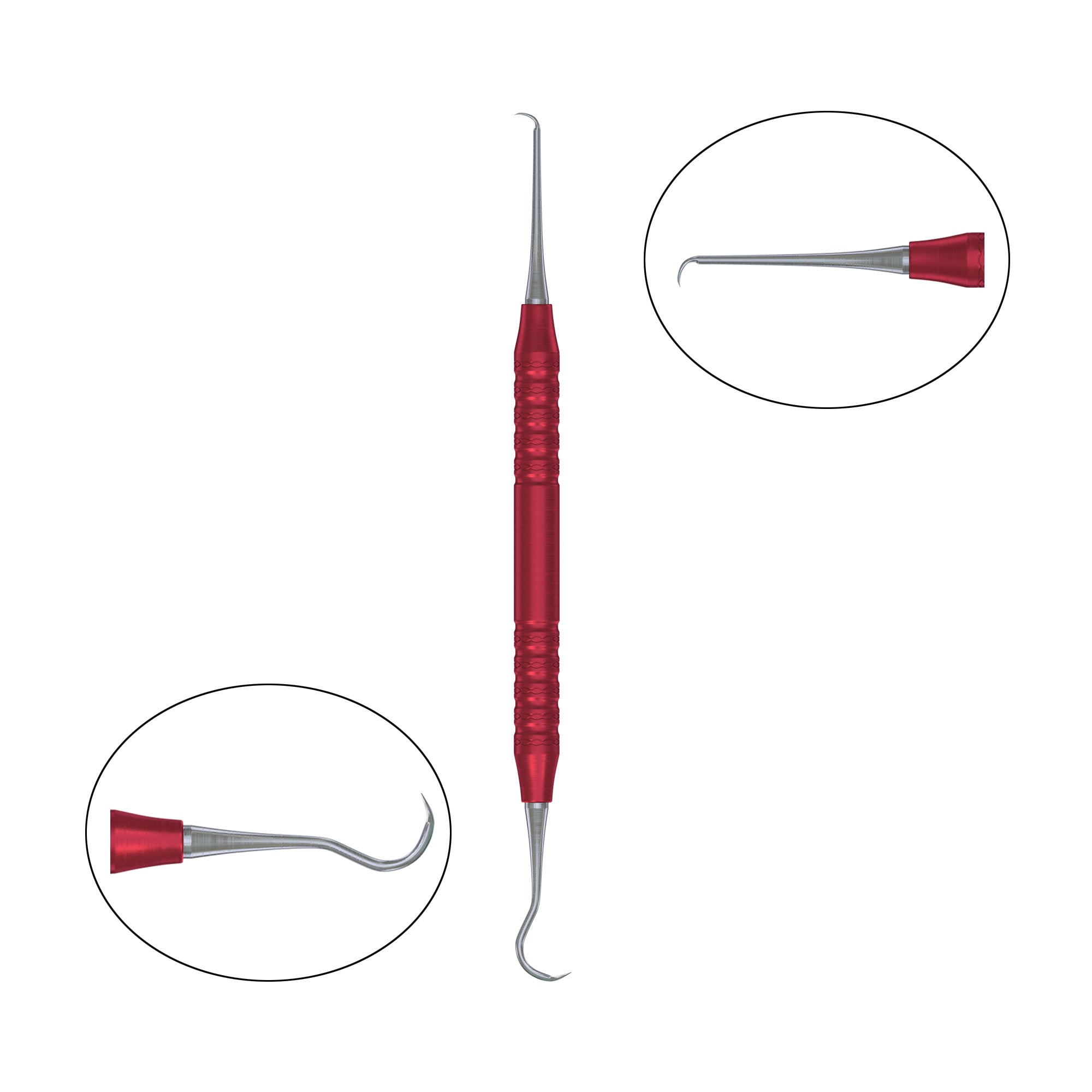 DIP Surgical Sinus Lifting Curette 02 Dual-sided