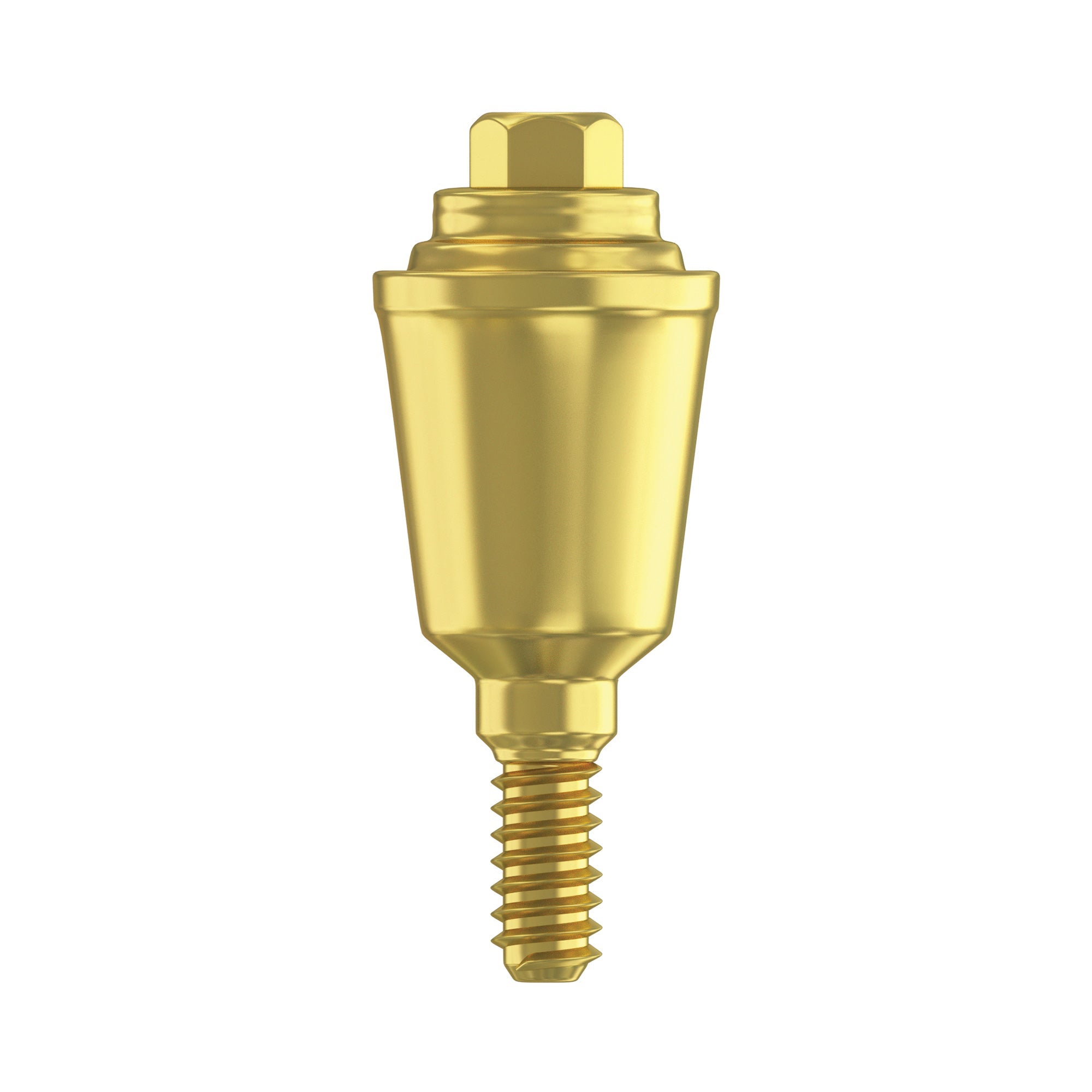 DIP Narrow Premium Straight Multi Unit Abutment Top Hex (M1.4) 4.9mm - Internal Hex Ø2.00mm