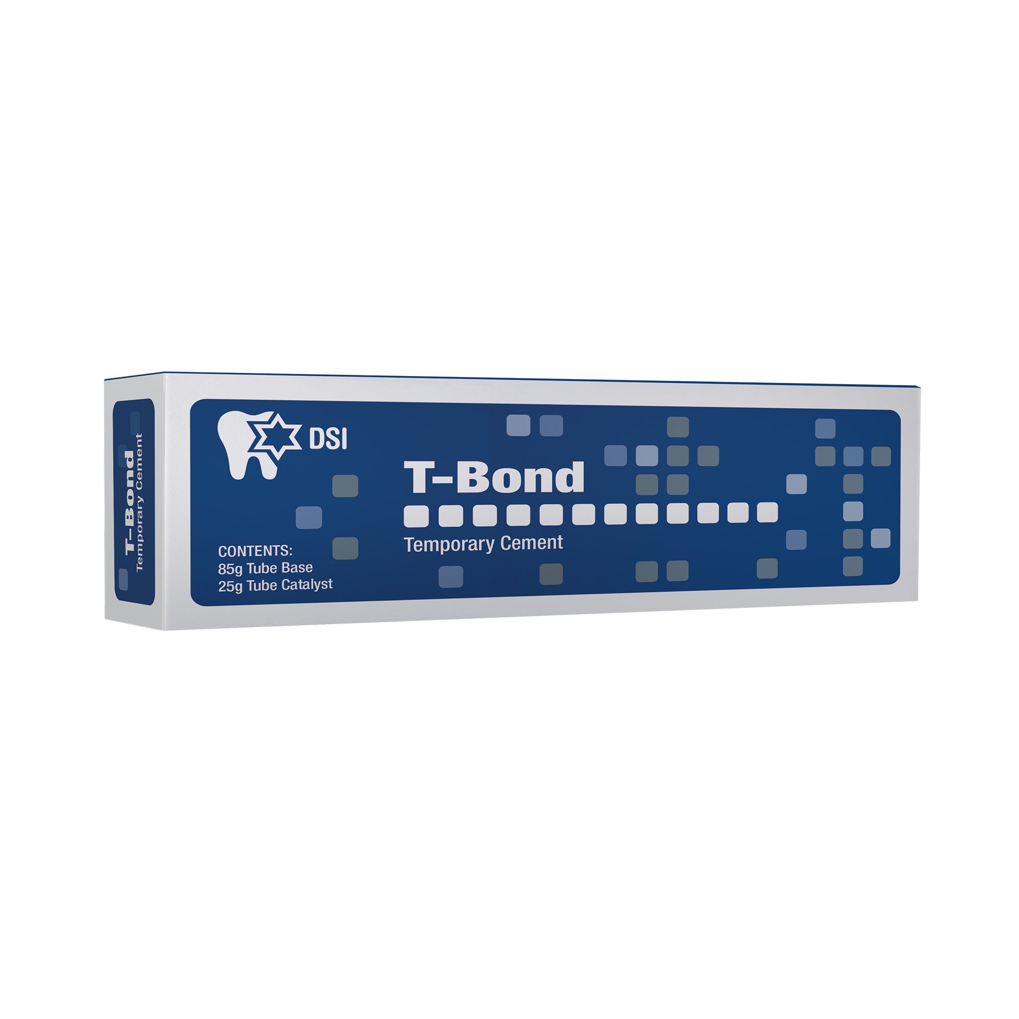 DSI T-Bond Temporary Cement For Crowns & Bridges Base+Catalyst 110g