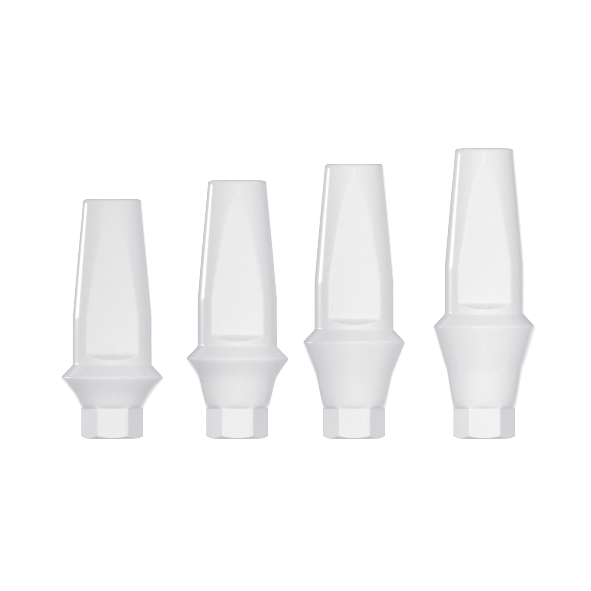 DSI Temporary Straight PEEK Abutment 4.75mm- Conical Connection RP Ø4.3-5.0mm