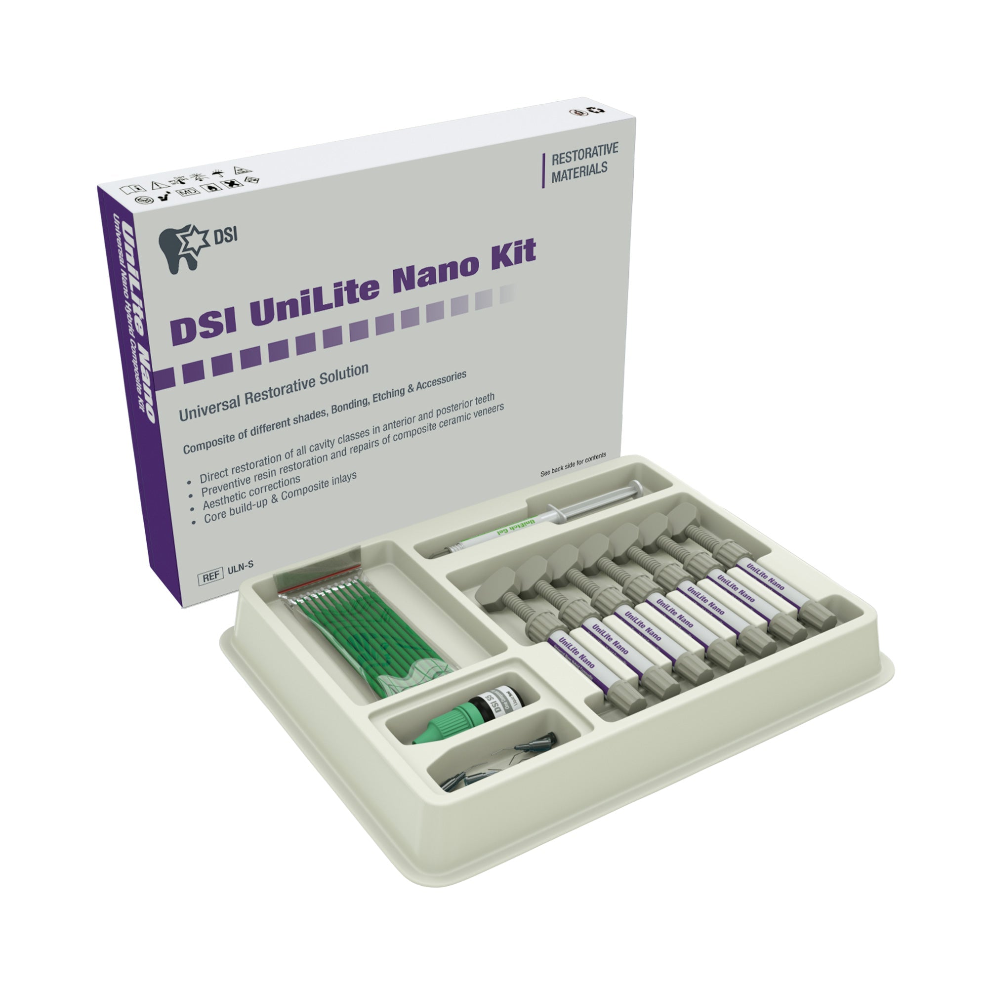 DSI UniLite Nano Universal Composite Restoration Kit