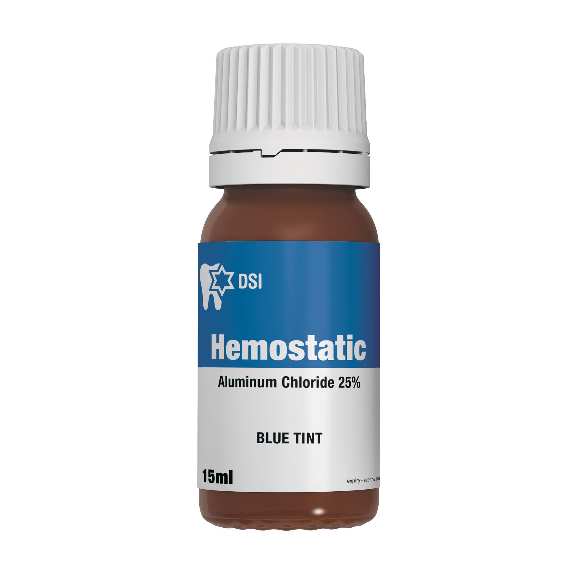 DIP Hemostatic Liquid 25% aluminum chloride Stops Bleeding 15ml Bottle