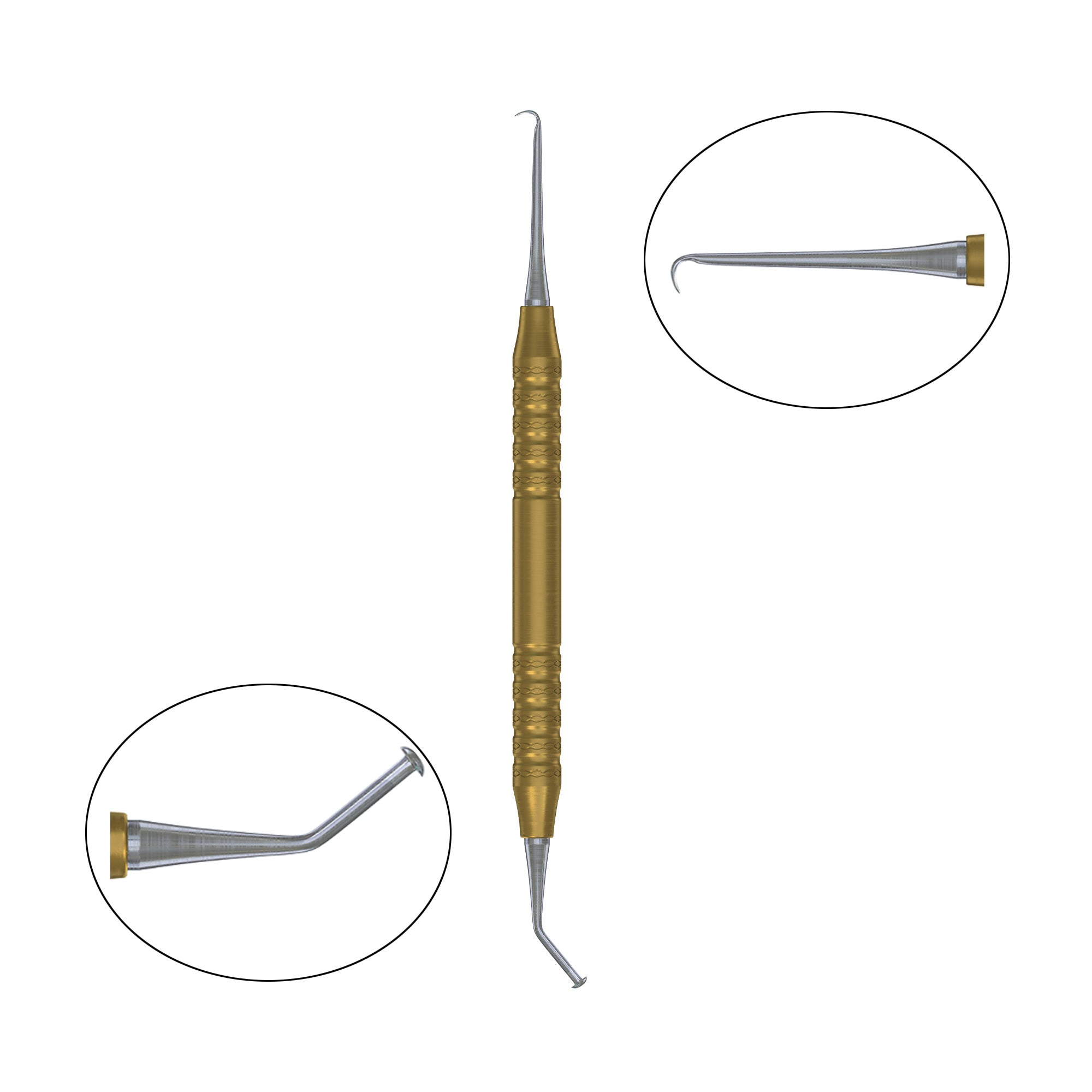 DIP Surgical Sinus Lifting Curette 01 Dual-sided