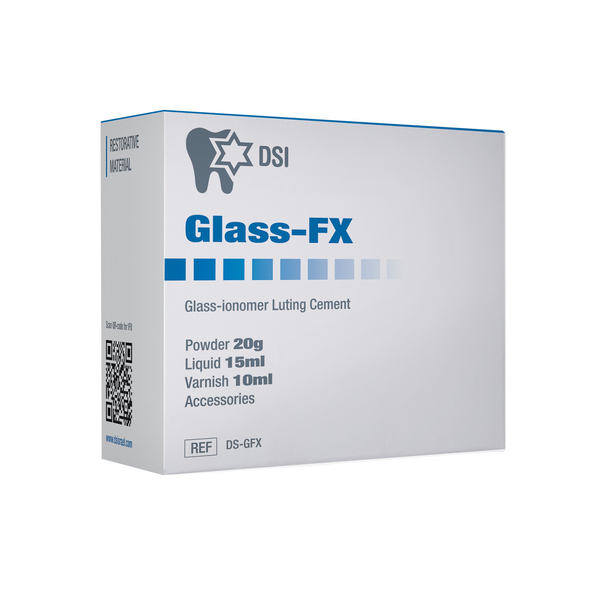 DIP Glass FX Glass-Ionomer Luting Cement 20g + 15ml + 10ml