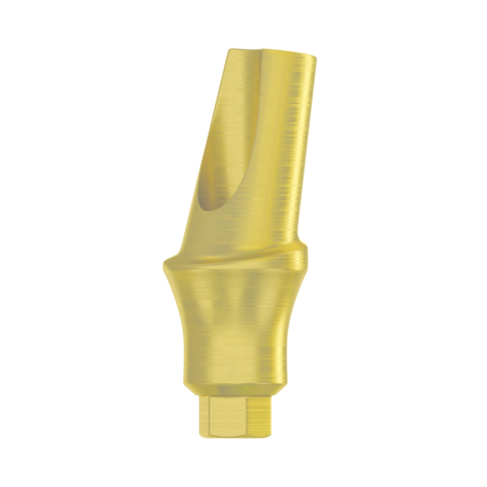 DIP Angulated 15° Concave Anatomic Abutment 5.0mm - Internal Hex Ø2.42mm