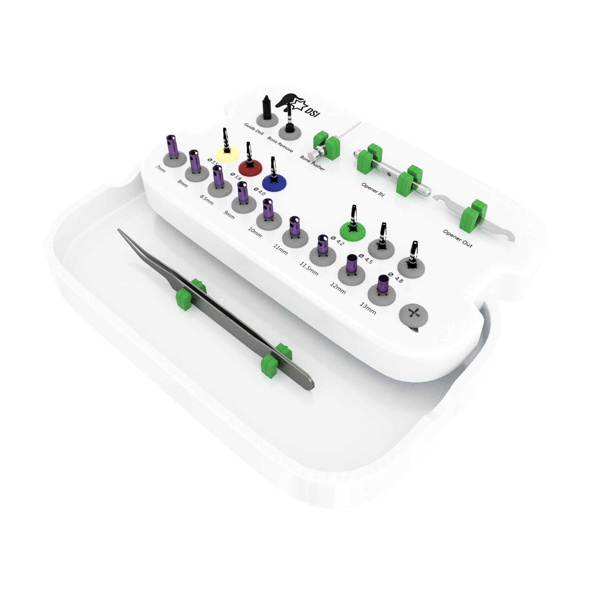 DSI One Drilling System Kit For Implant Osteotomy Preparation