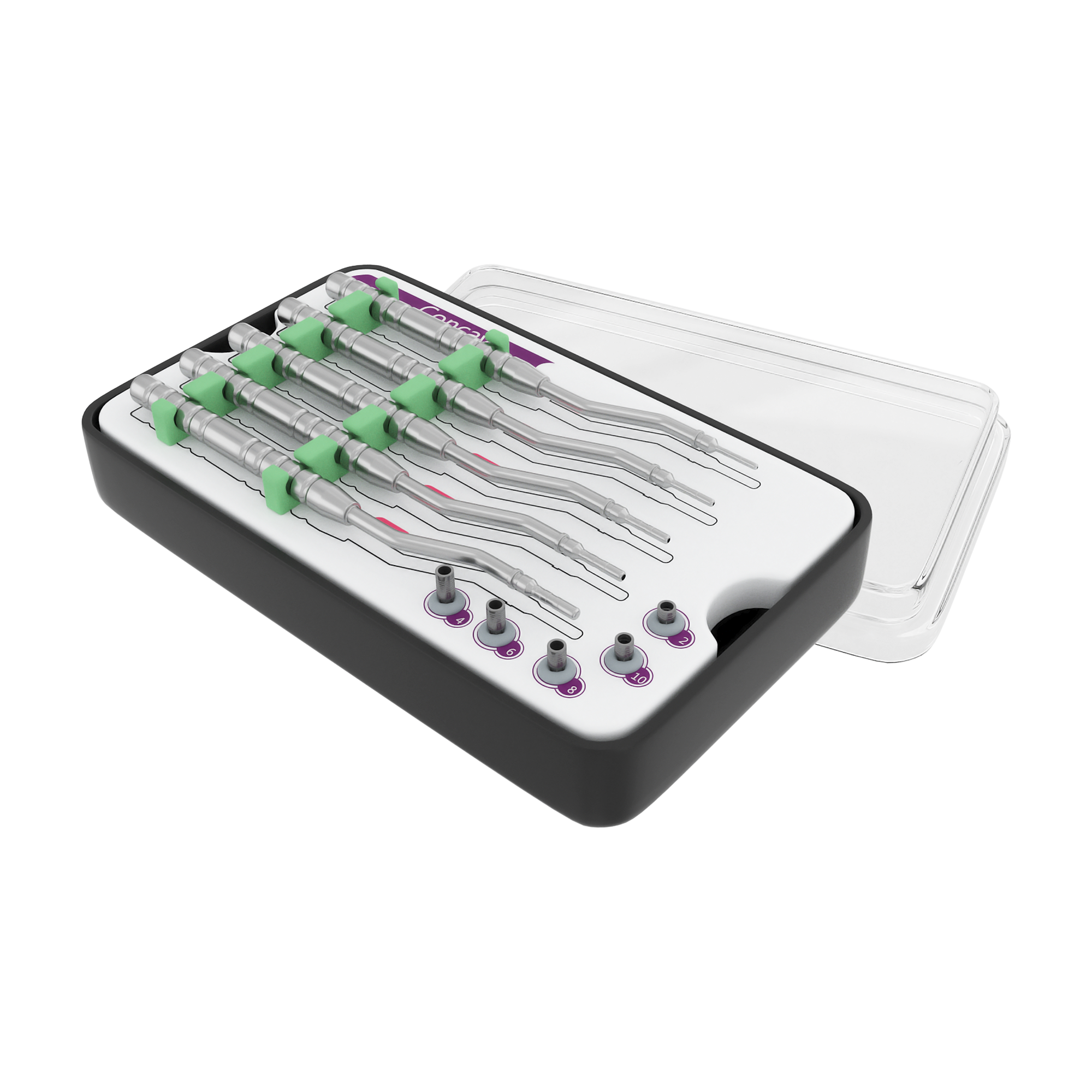 DIP Osteotome S-Kit For Bone Condensing and Sinus Lifting