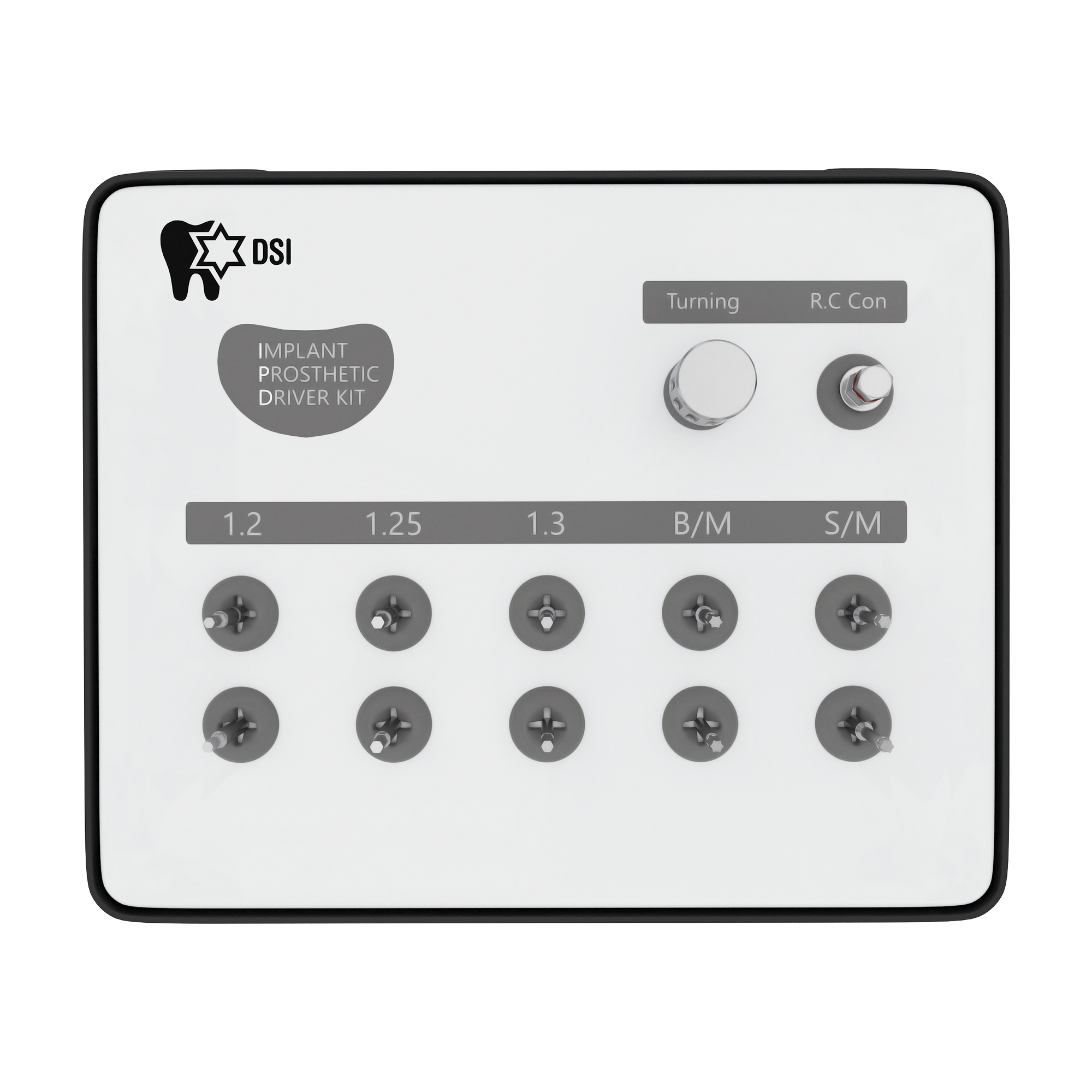 DSI Universal Prosthetic Driver Kit For Abutments of Different Platforms