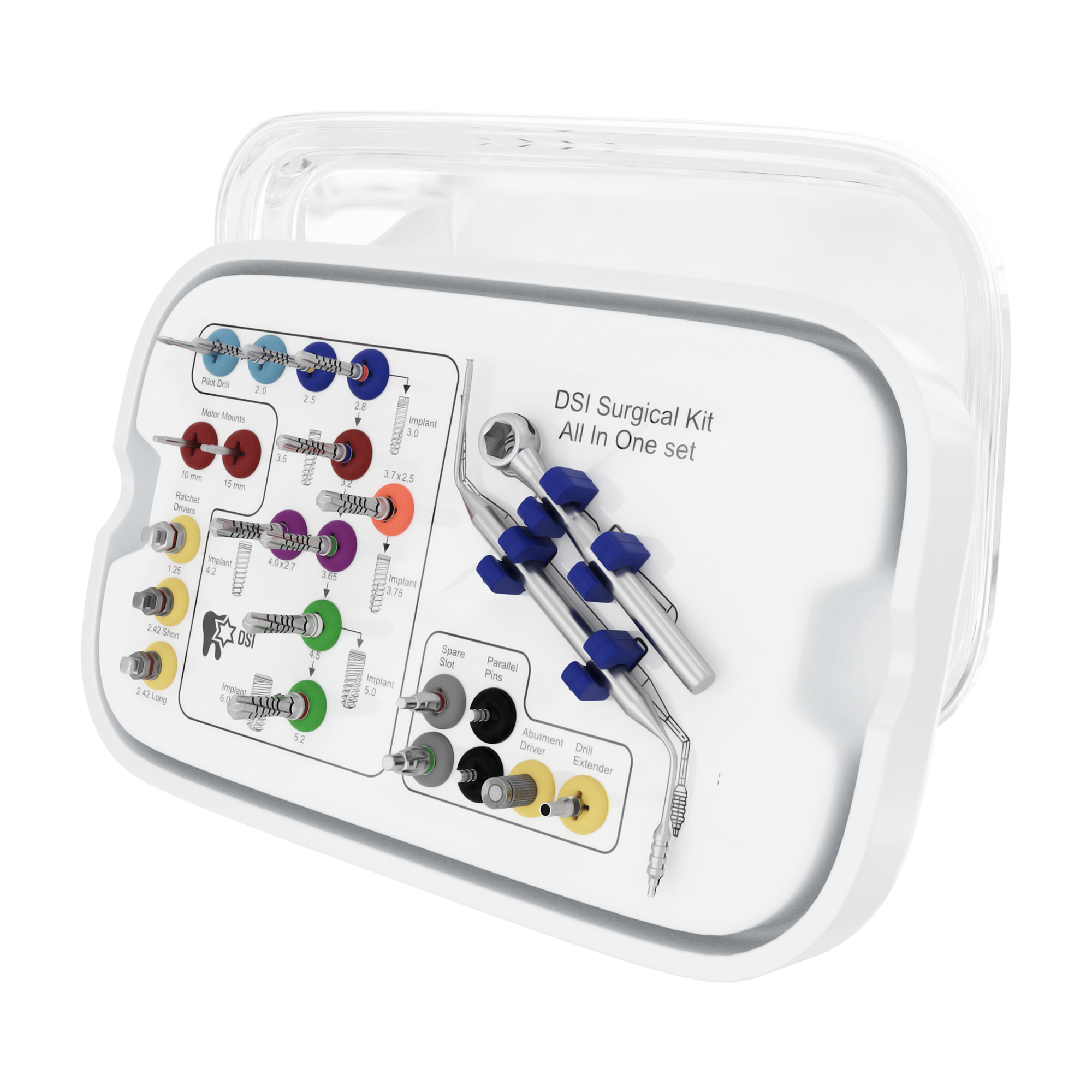 DIP SK004 Premium All-in-one Surgical Kit For Implant Placement