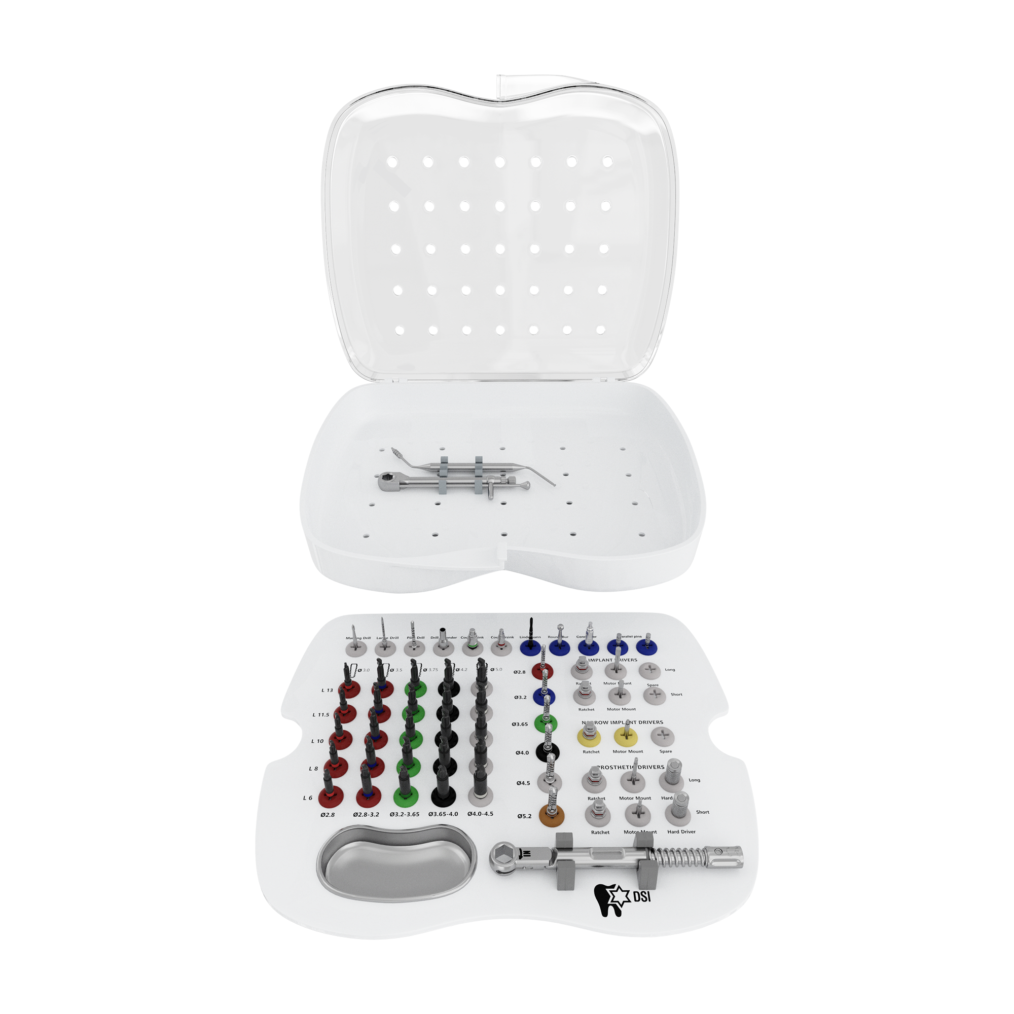 DSI SK006 Professional Surgical Kit For Advanced Implant Maxillo-fascial Treatment