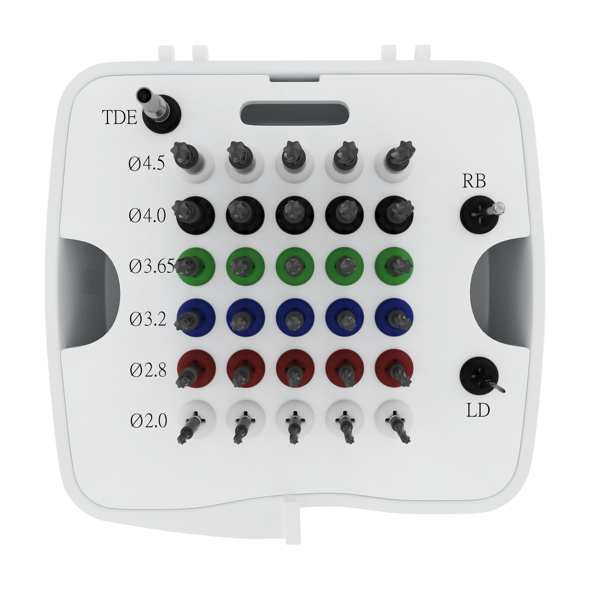 DSI DLC Integral Stopper Drills Kit For Implant Osteotomy Preparation