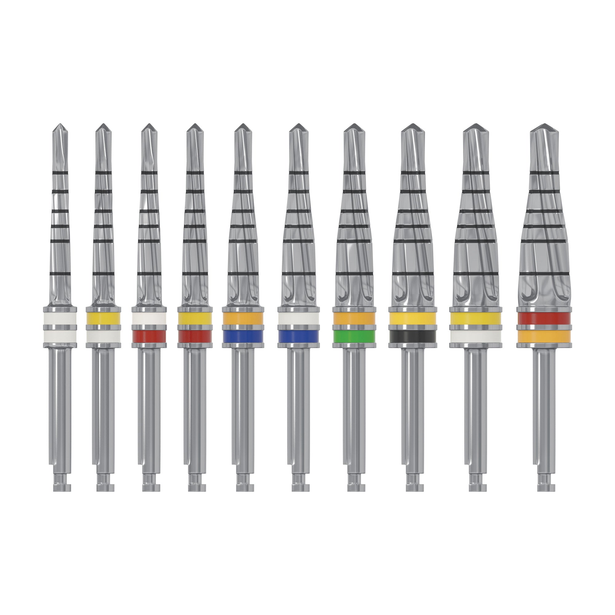 DIP Surgical Implantology Standart Conical Drills