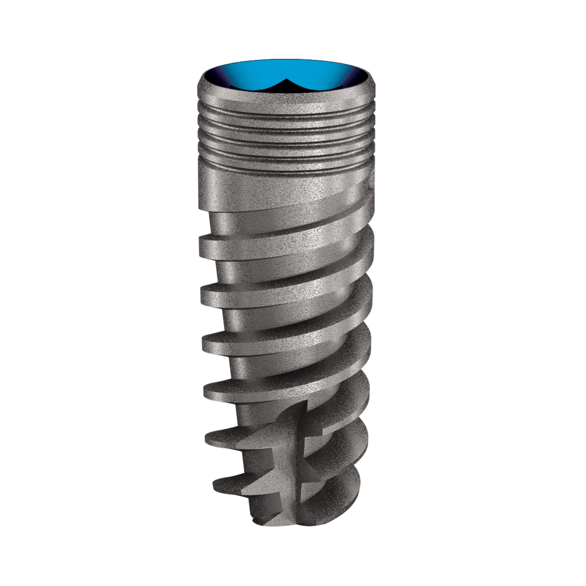 DIP Blue Line Spiral Implant Immediate Loading - Internal Hex