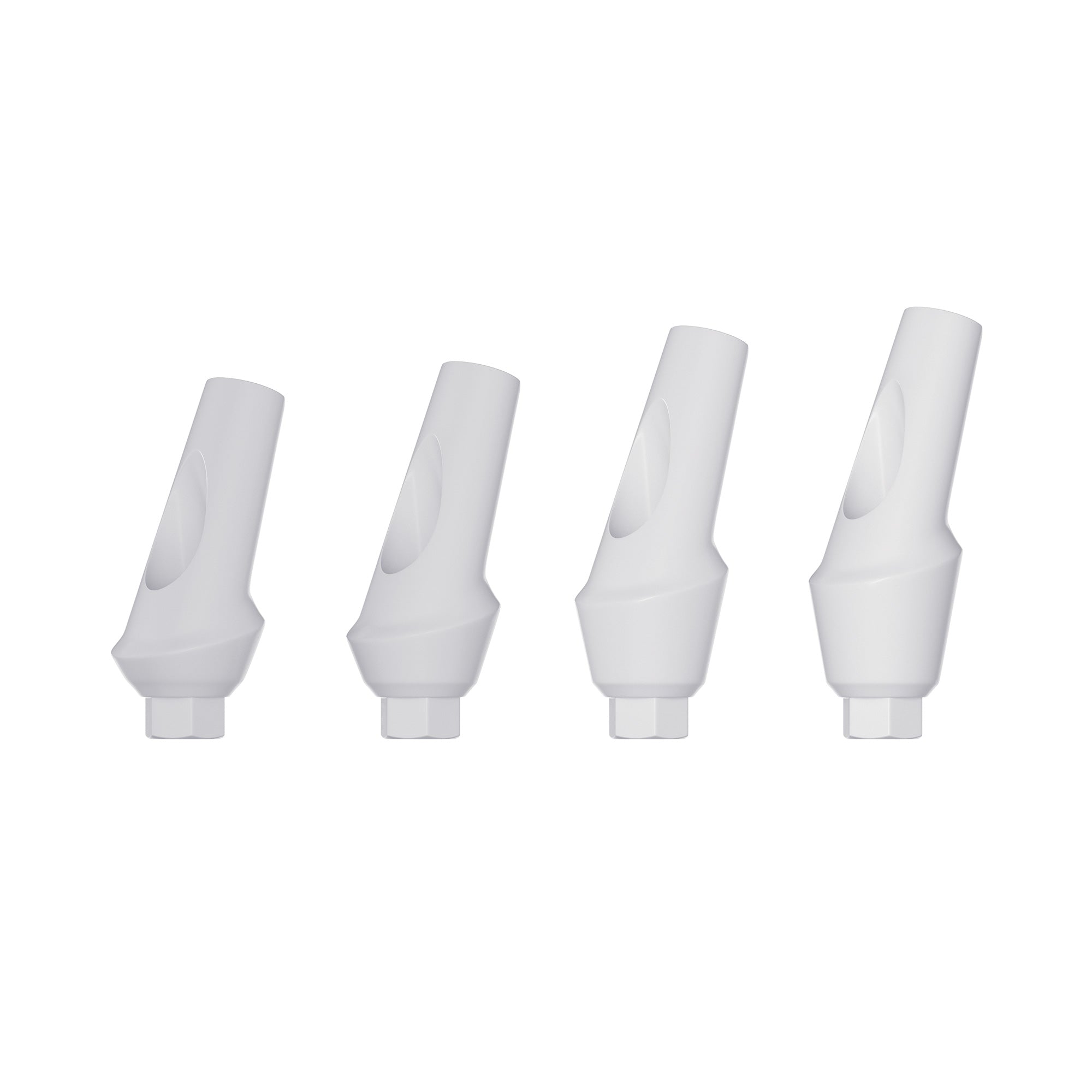 DSI Temporary Angulated 15° PEEK Abutment 5.2mm - Internal Hex Ø2.42mm