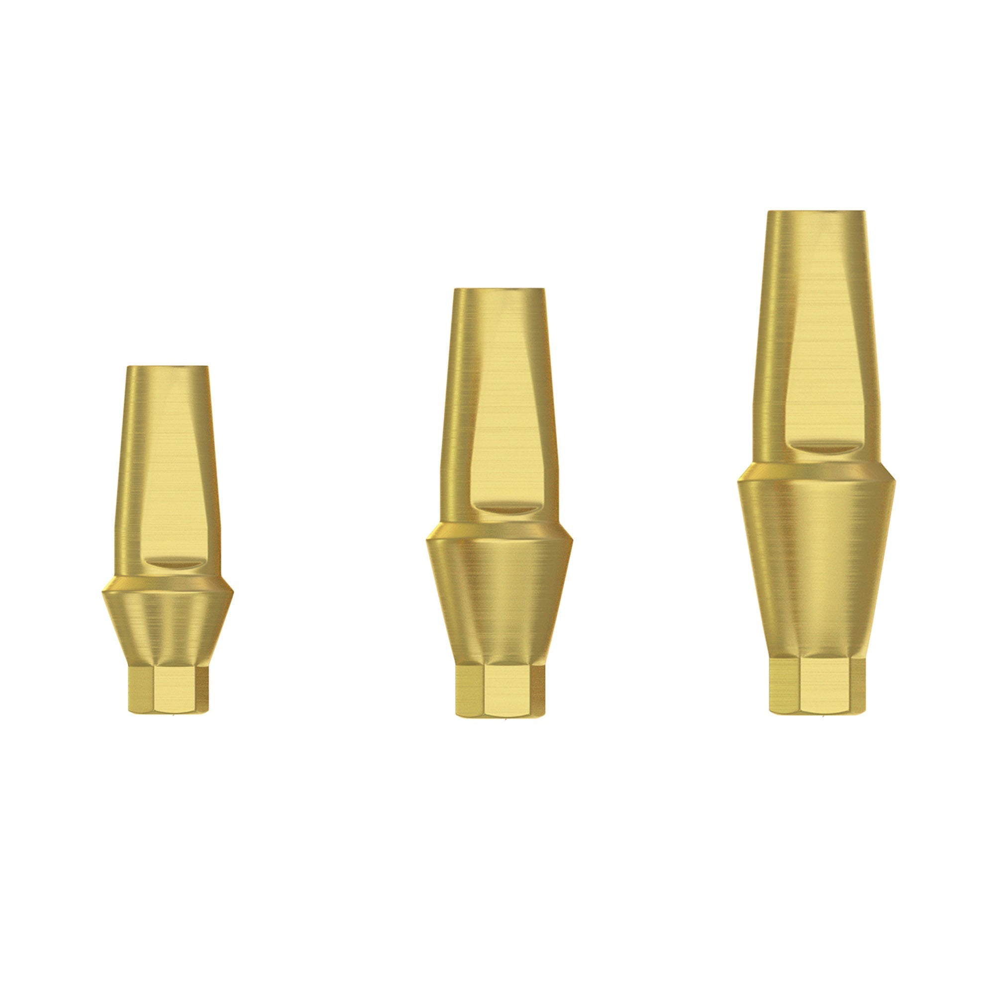 DIP Anatomic Straight Abutment - Conical Connection RP Ø4.3-5.0mm