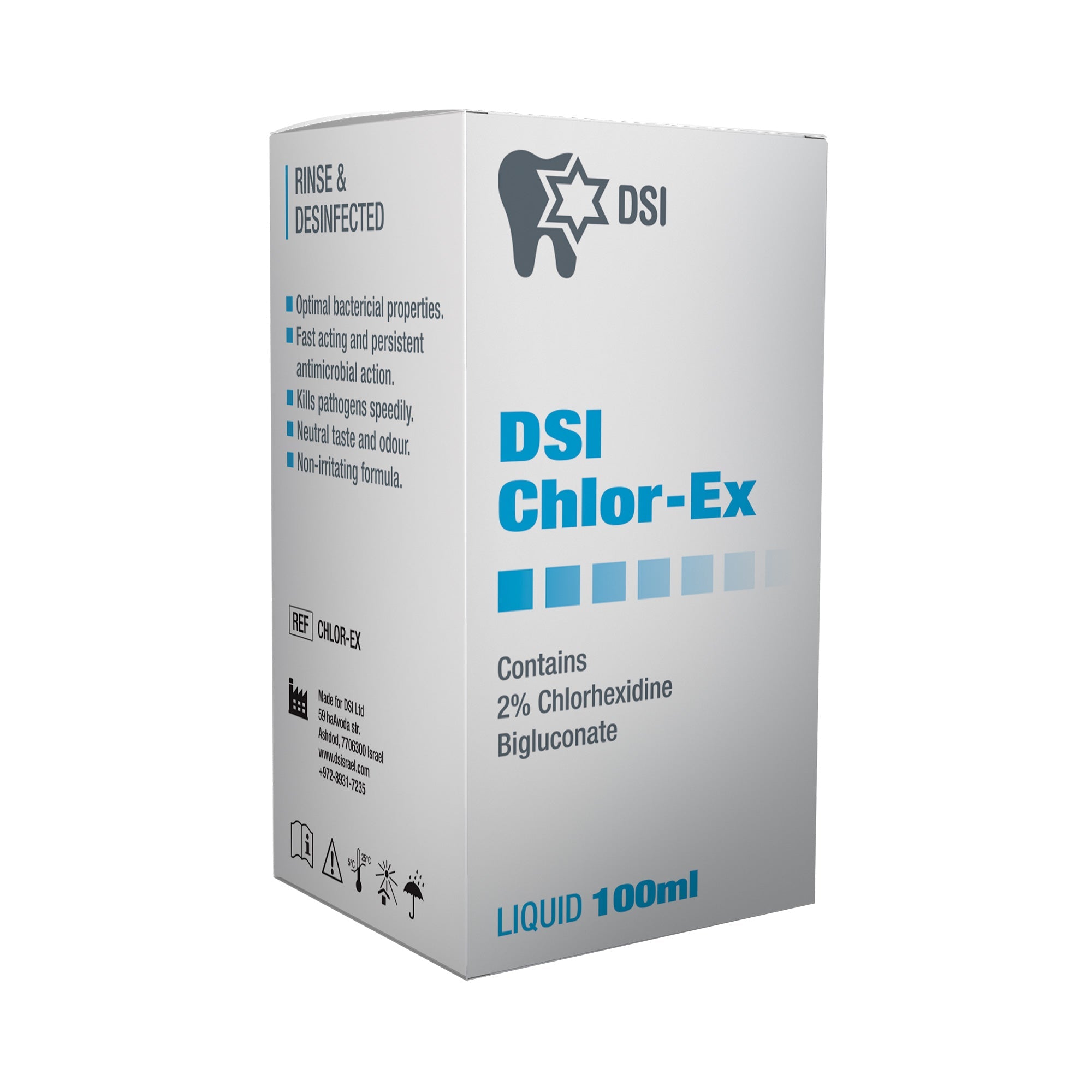 DSI Chlor-Ex Chlorhexidine Solution 2%