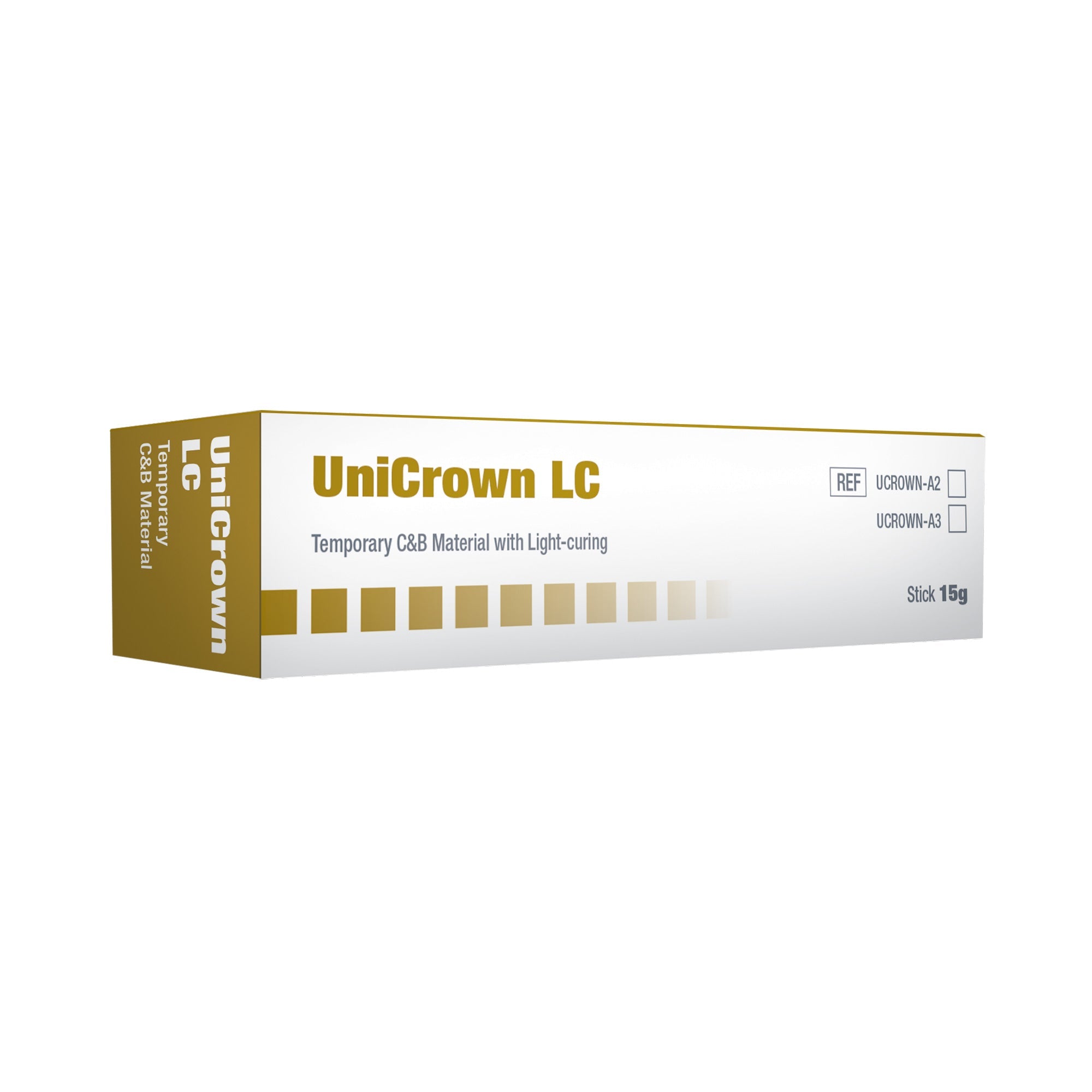 DIP UniCrown LC Light Curing Temporary Crown & Bridge Material 15g