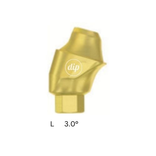 30° Multi-Unit Abutment M1.72 for Internal Hex RP 3.5