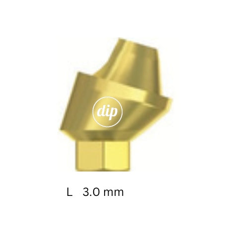 17° Angled Classic Multi-Unit Abutment M1.4 for Internal Hex RP 3.5