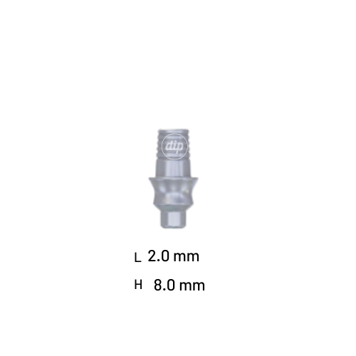 Rotational Concave CAD/CAM Ti-Base for Internal Hex RP 3.5