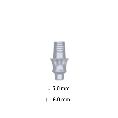 Rotational Concave CAD/CAM Ti-Base for Internal Hex RP 3.5