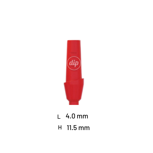 Straight Anatomic Castable Abutment for Internal Hex RP 3.5