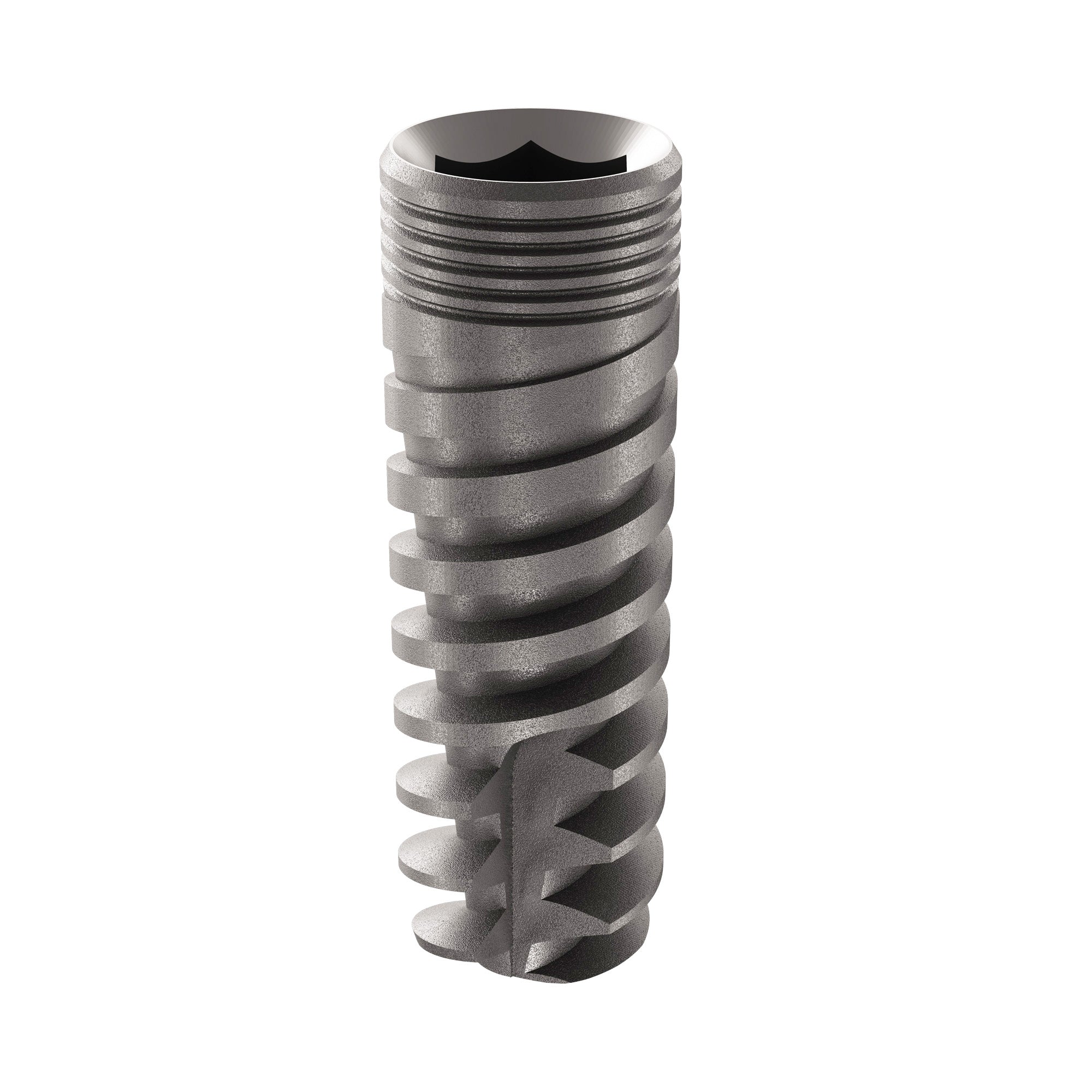 DIP Premium Spiral Implant Green Line - Internal Hex