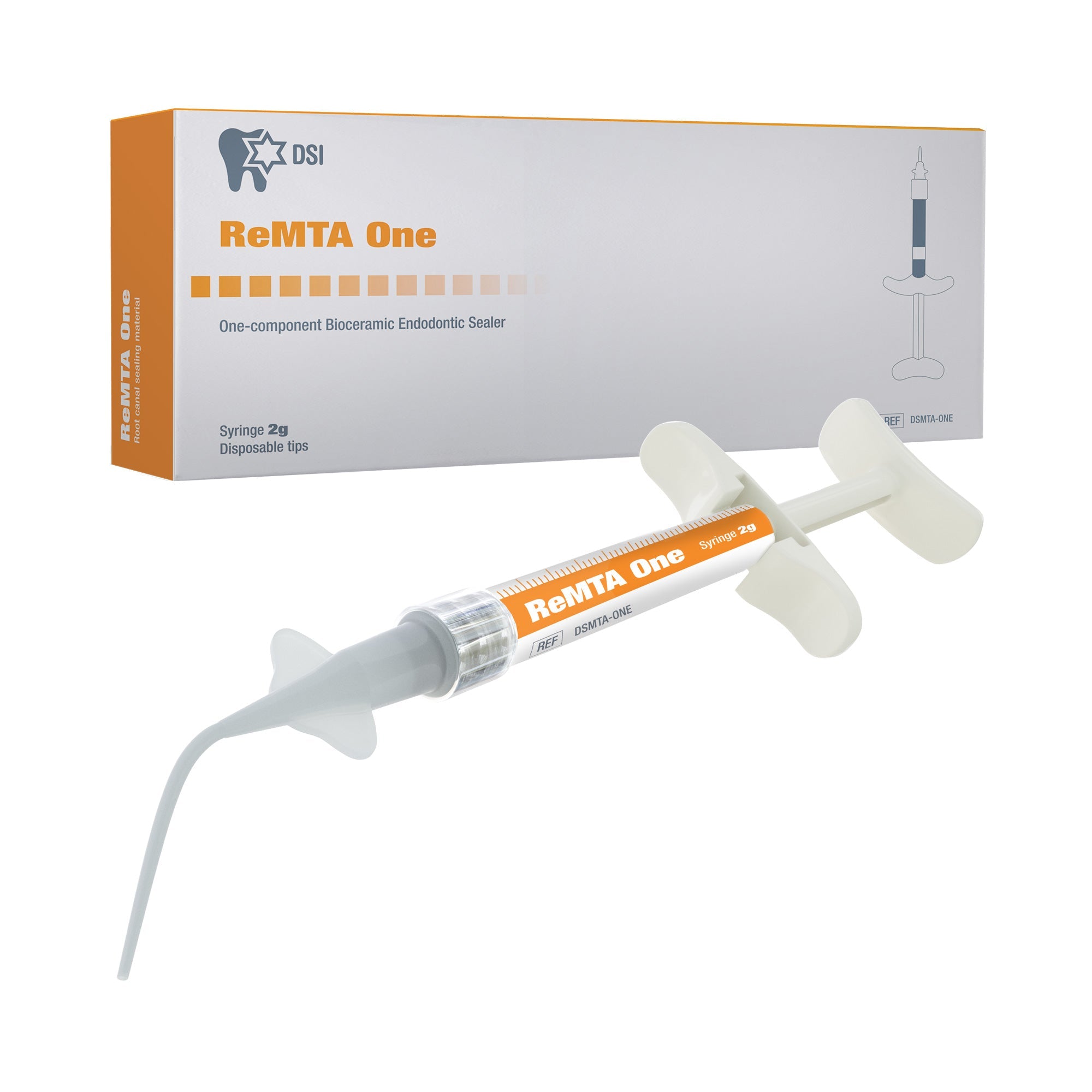 DIP ReMTA One Bioceramic Endodontic Root Canal Sealer In Syringe 2g