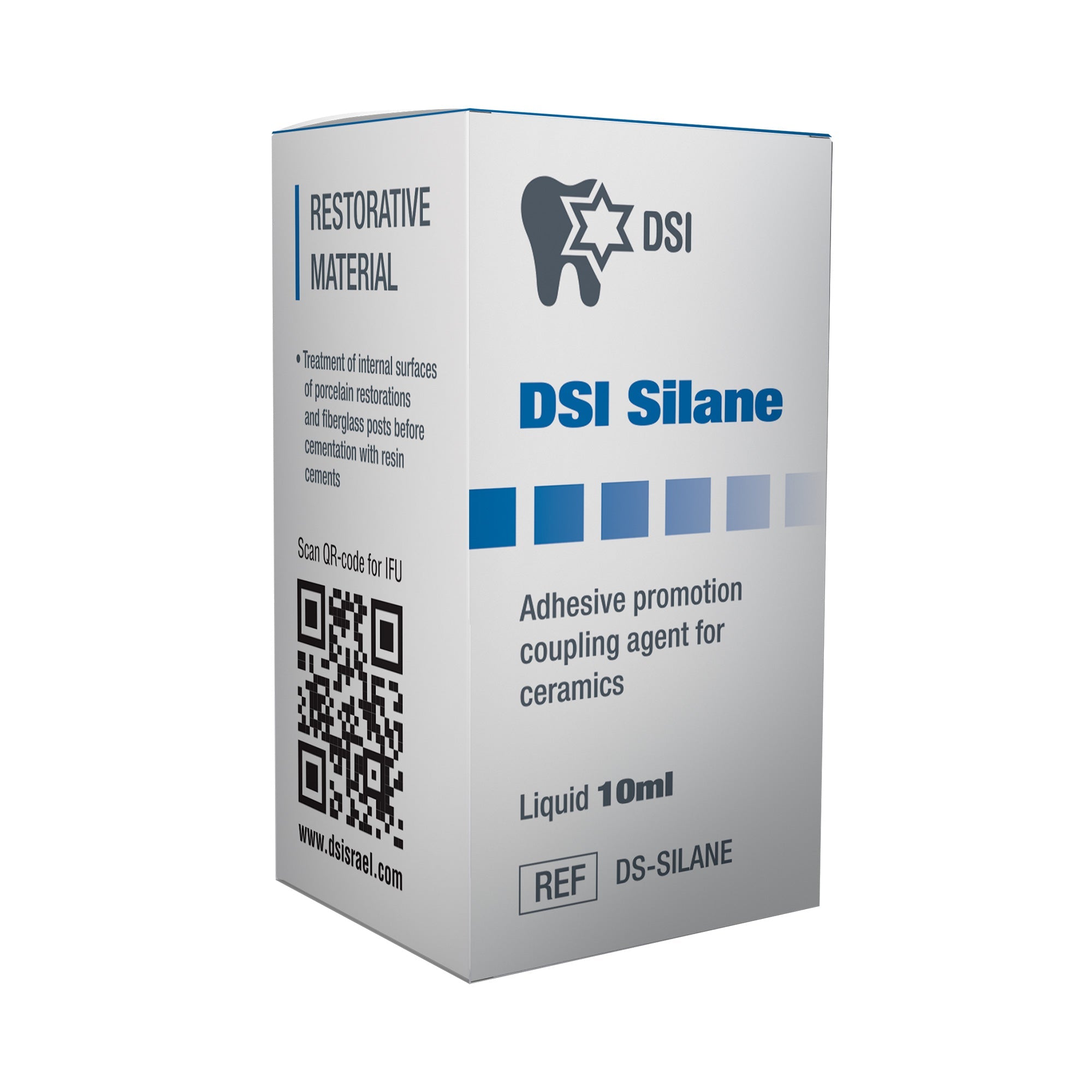 DIP Silane Dental Primer Coupling Agent For Porcelain Bonding 10ml Bottle