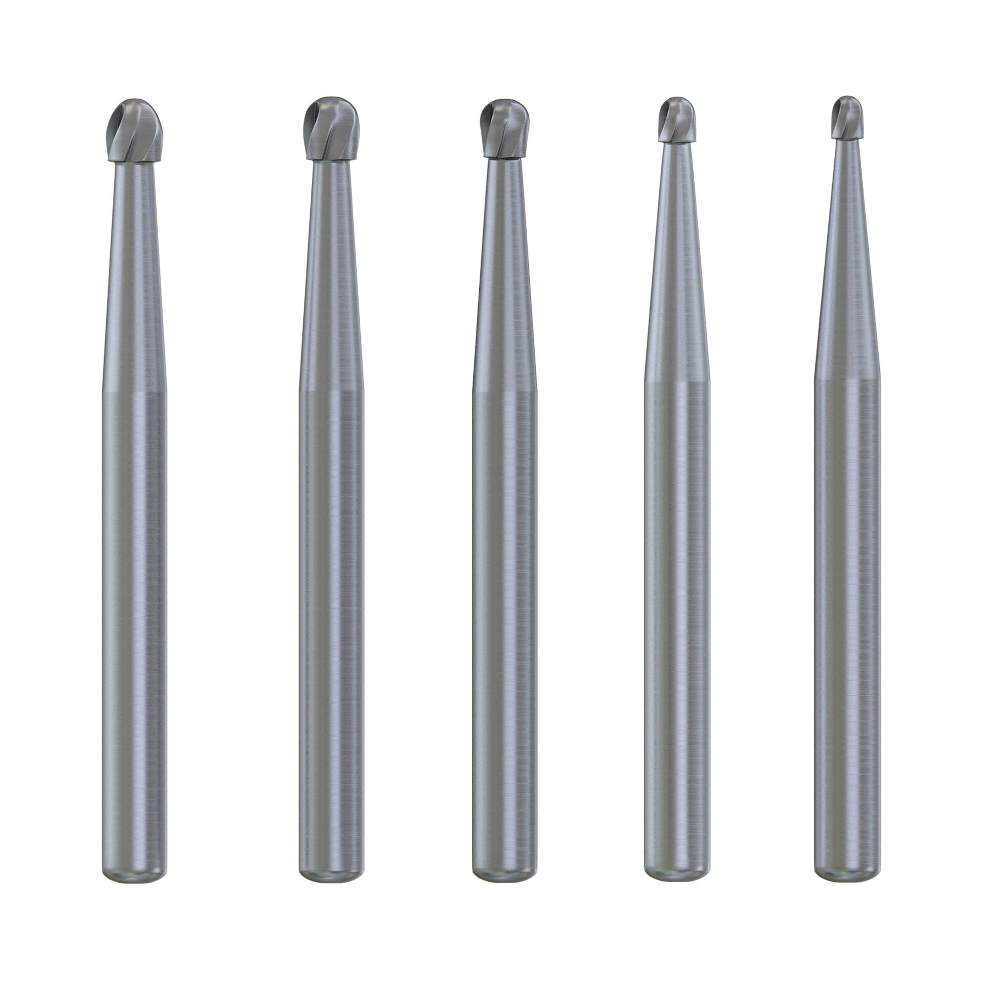 DIP FG Tungsten Carbide Round Ball Burs 10Pcs