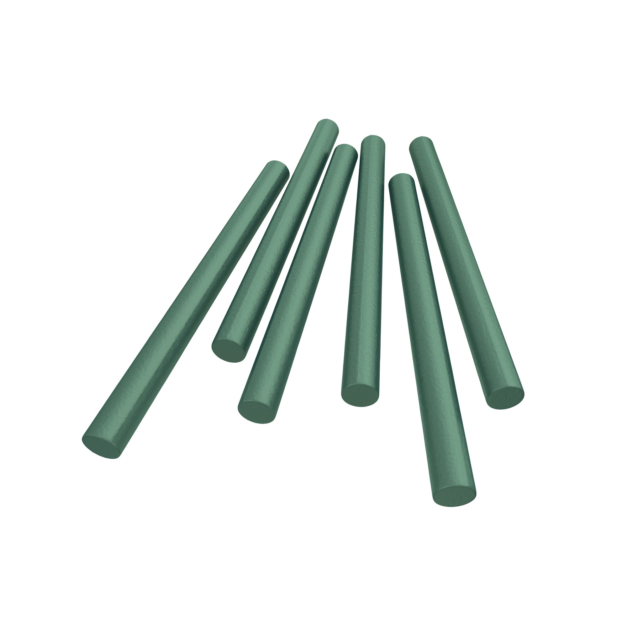 Green thermoplastic tracing sticks for dental impressions