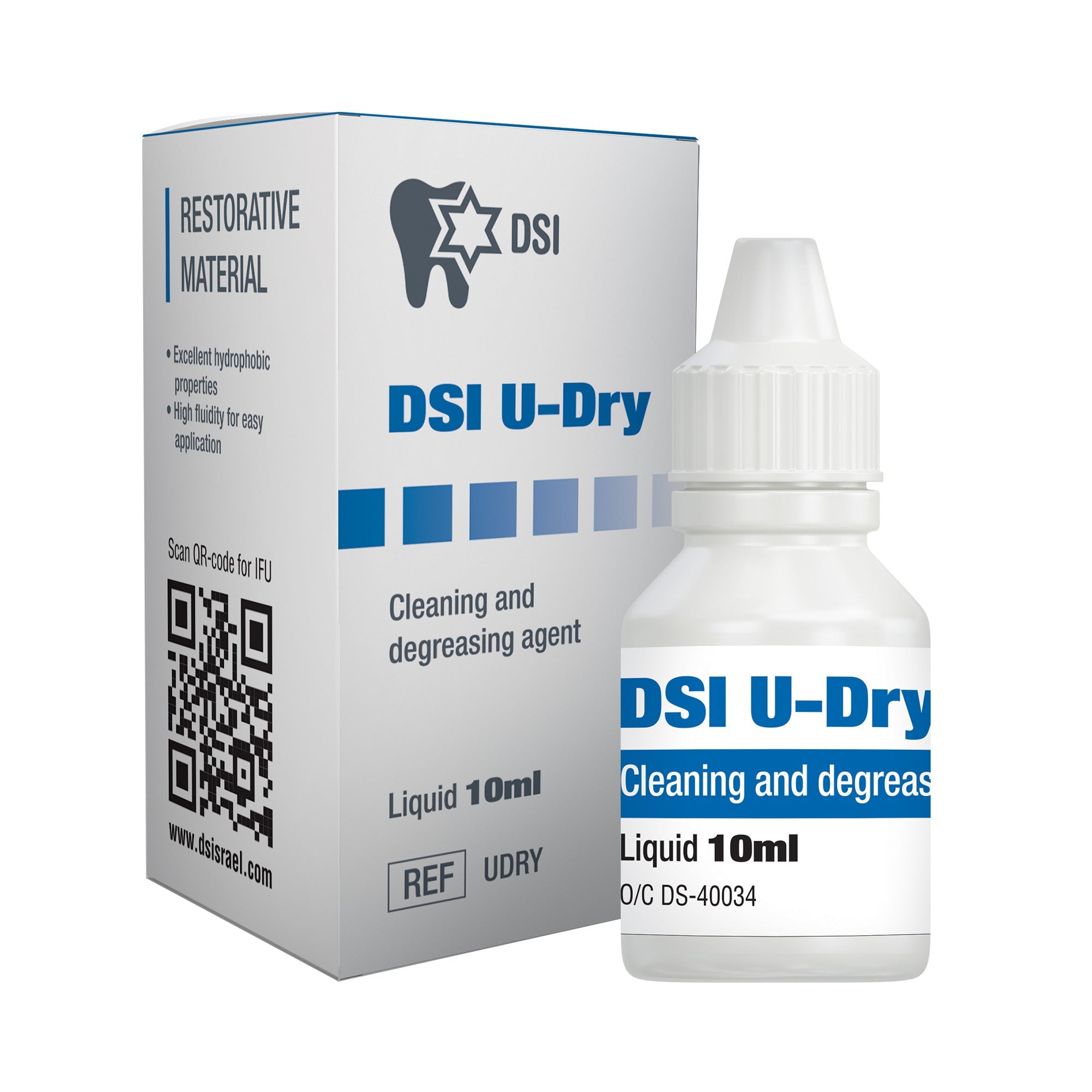 DIP U-Dry Moisture Removal and Drying Agent For Teeth Surface 10ml