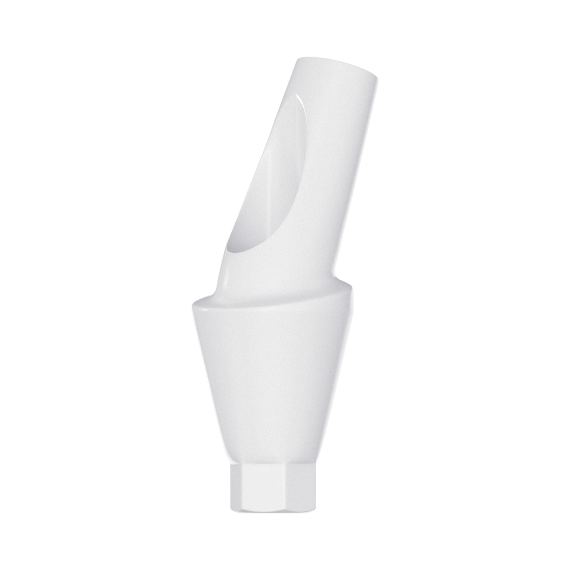 DIP Temporary Angulated 15° PEEK Abutment 3.8mm - Conical Connection RP Ø4.3-5.0mm