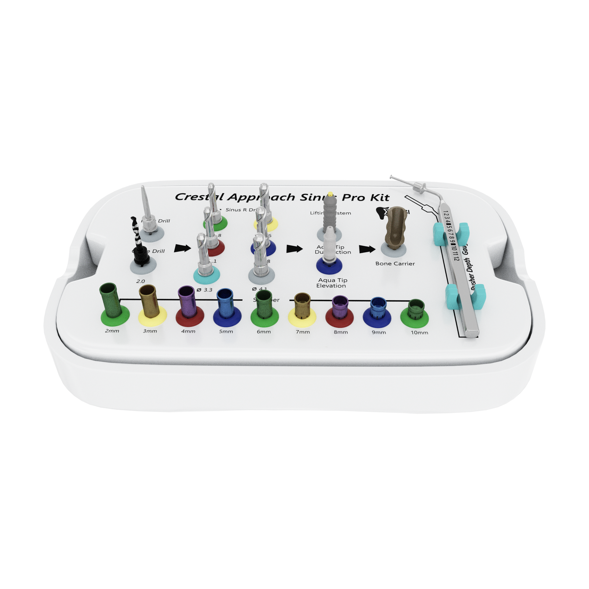 DIP Crestal Pro Kit For Sinus Membrane Raise