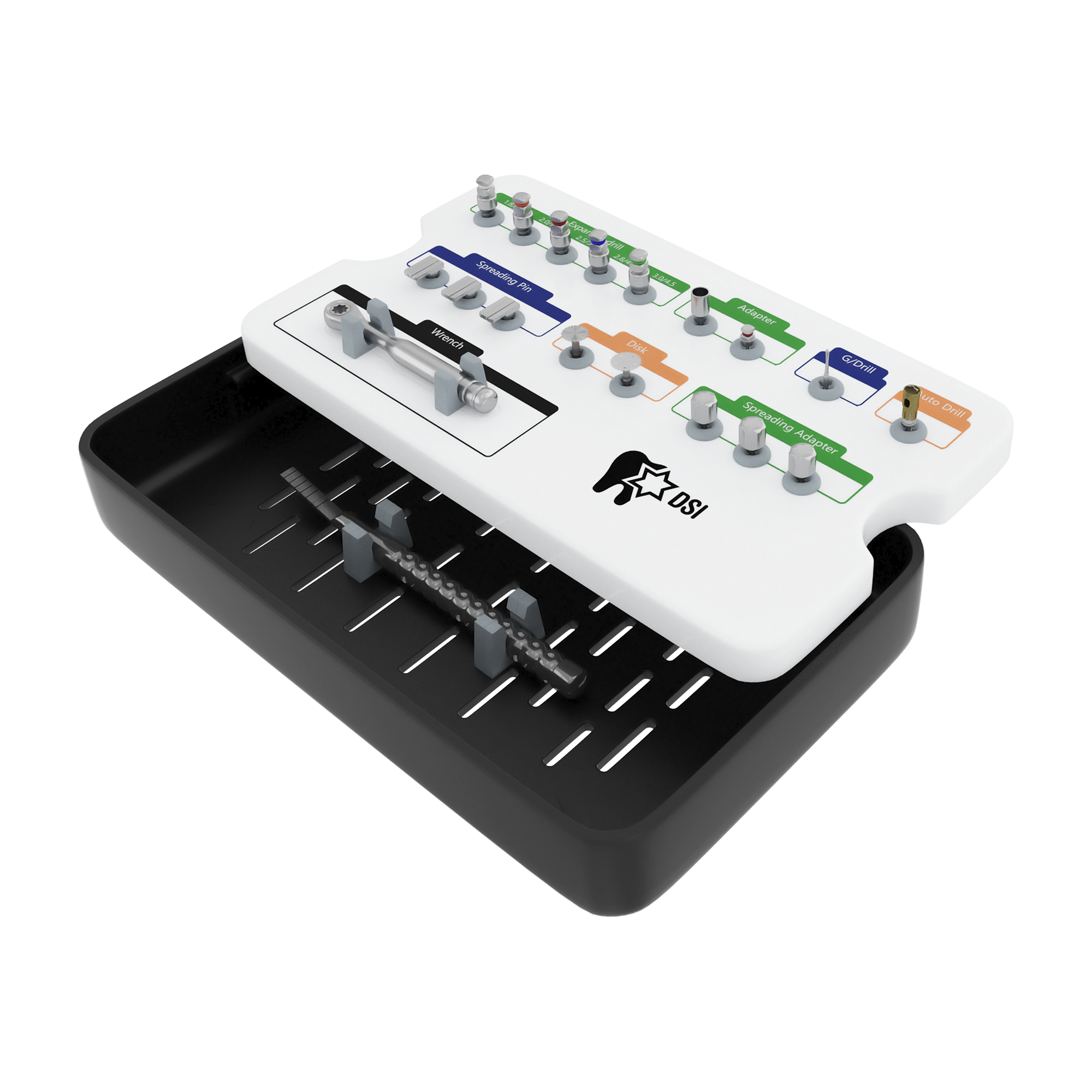 DSI Bone Multi System Ridge Spreading Bone Expansion Kit