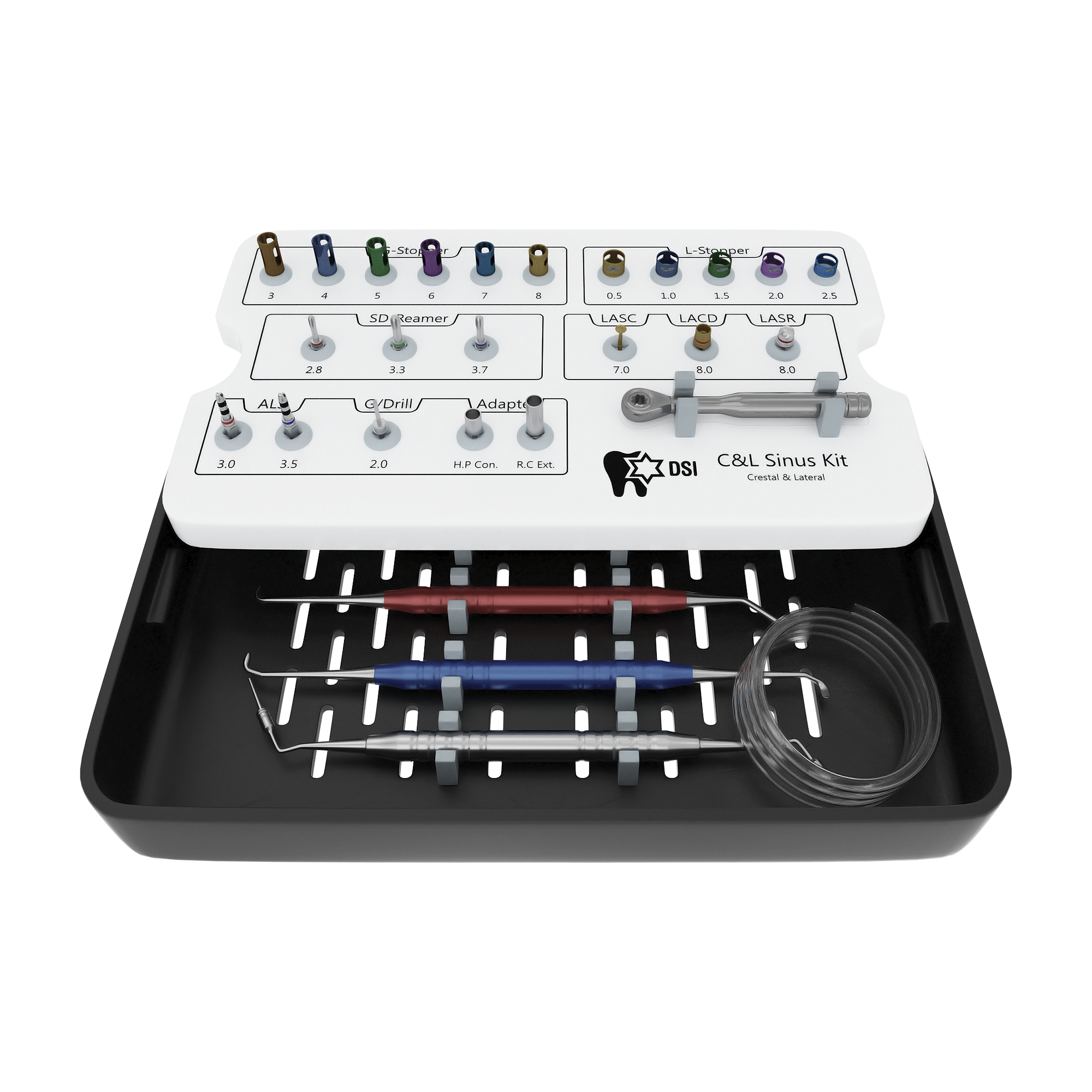 DIP C&L Sinus Kit Crestal and Lateral Sinus Lifting Approaches