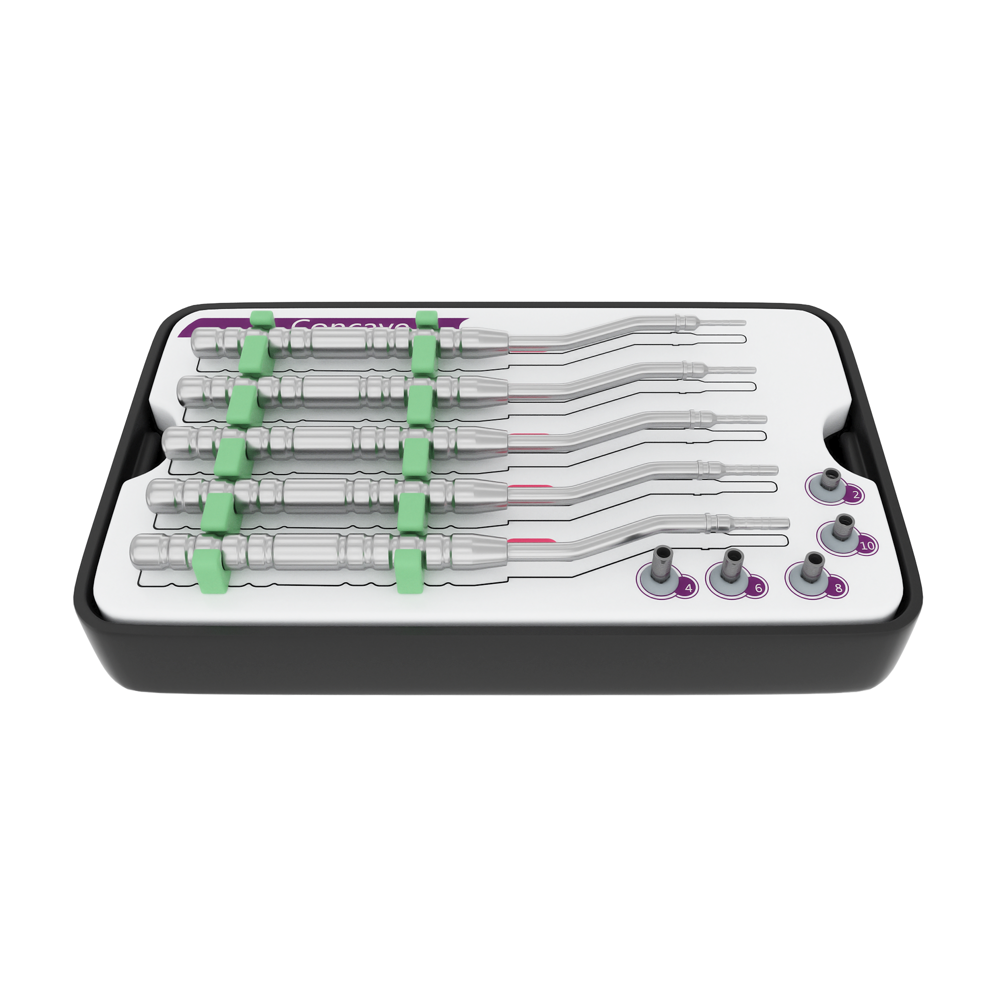 DIP Osteotome S-Kit For Bone Condensing and Sinus Lifting