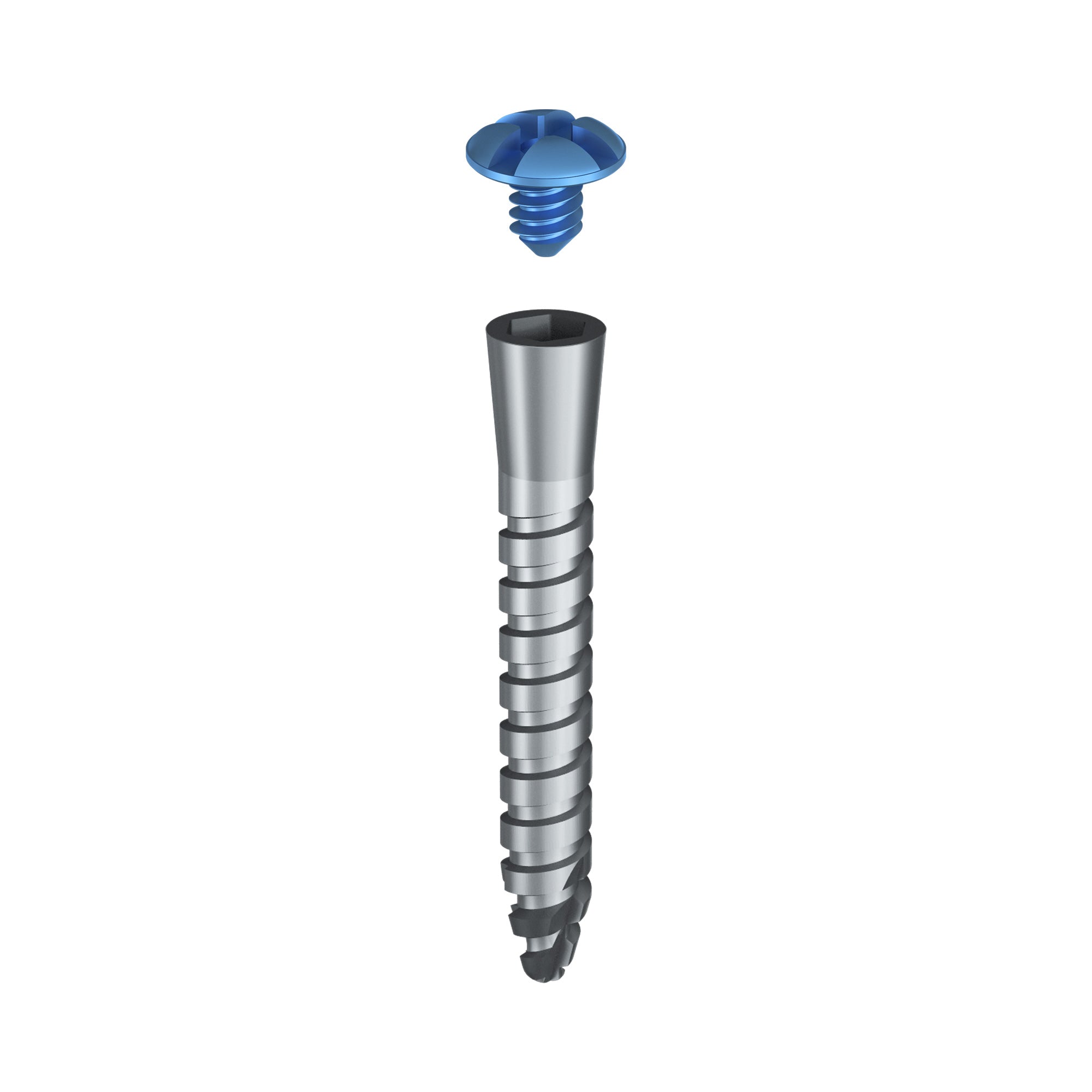 DIP New Tenting 2-component Screw For Membrane Fixation Ø2.0mm