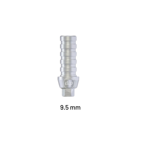 Straight Temporary Titanium Abutment for Internal Hex RP 3.5