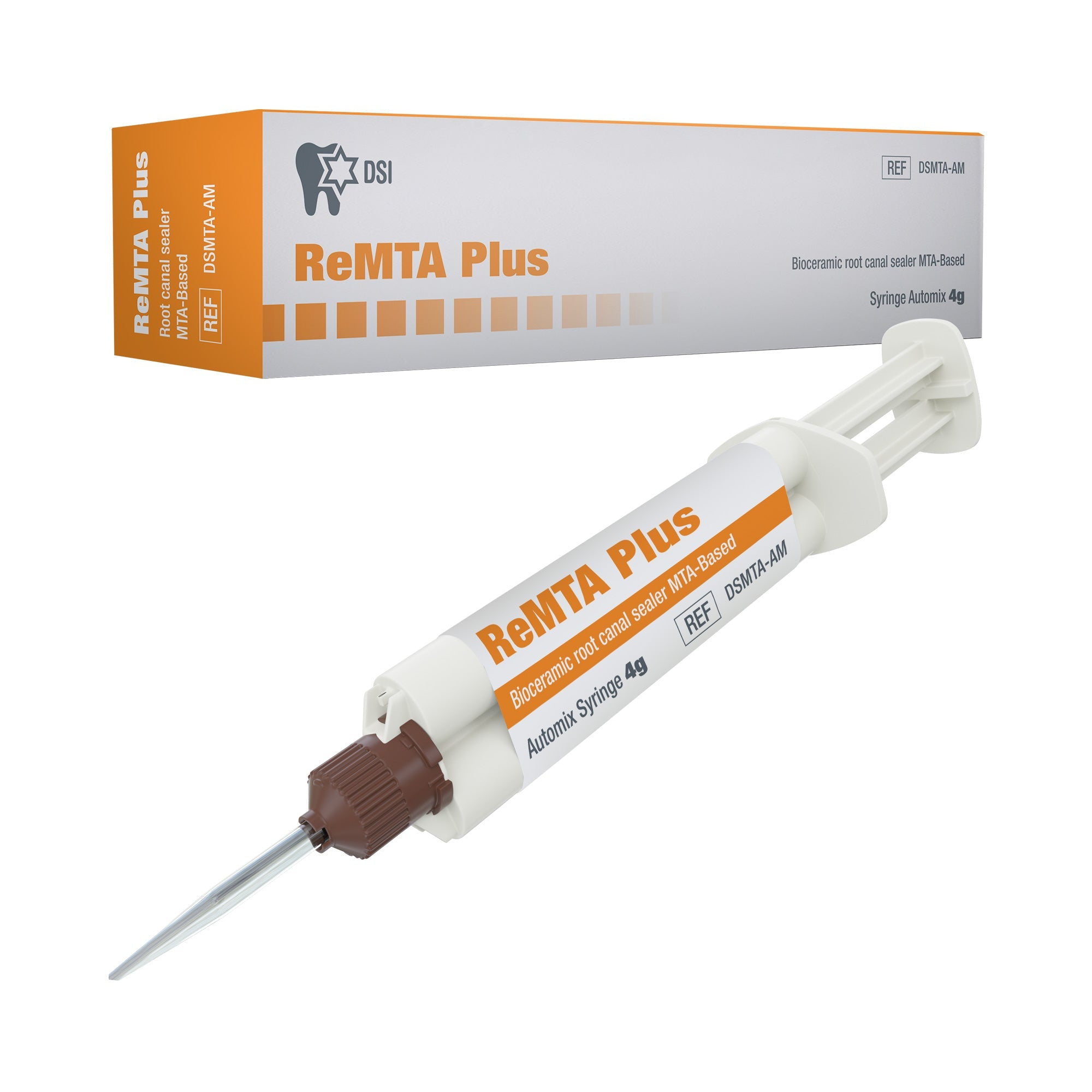 DIP Remta Plus Bioceramic MTA-Based Root Canal Sealer In Automix Syringe 4g