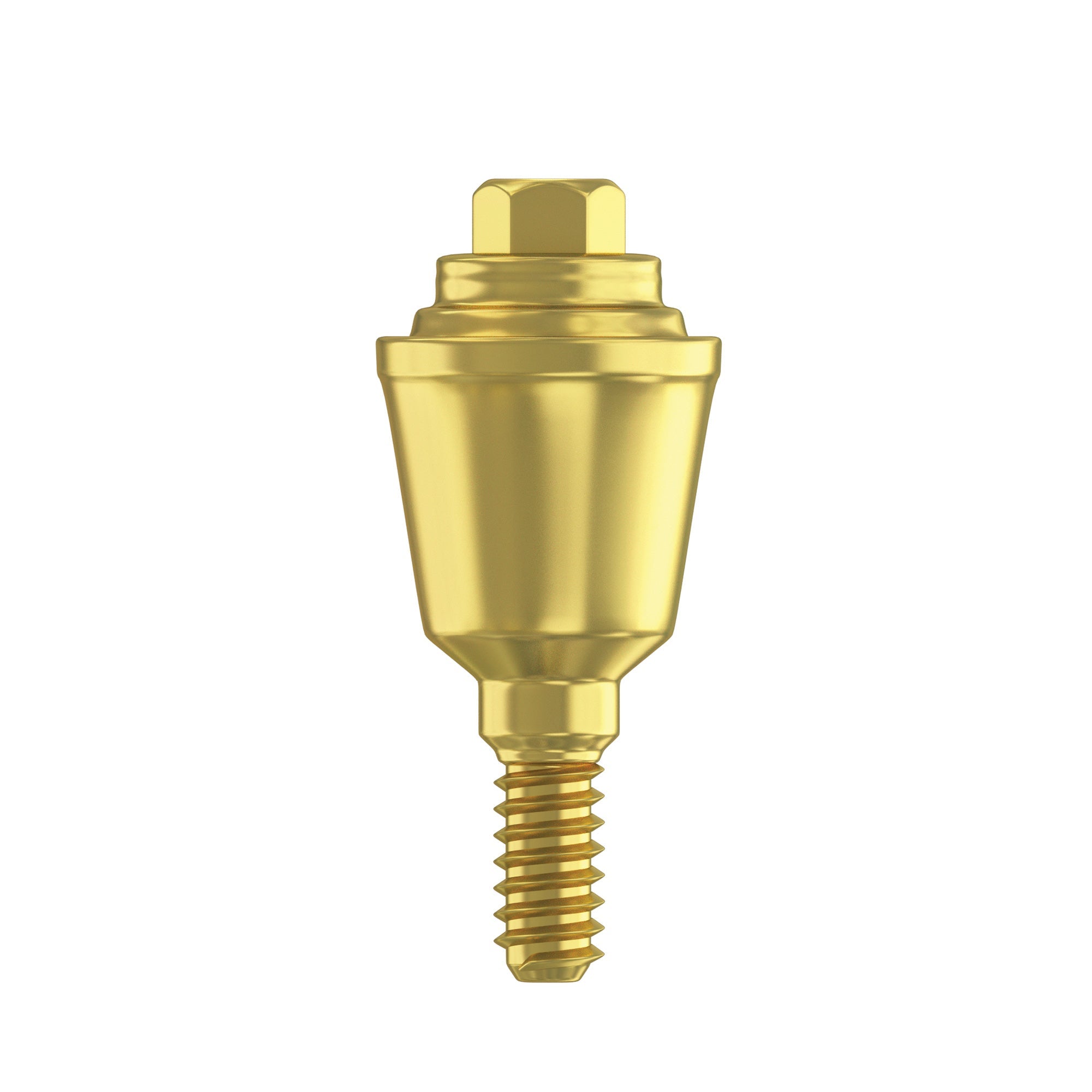 DIP Narrow Premium Straight Multi Unit Abutment Top Hex (M1.4) 4.9mm - Internal Hex Ø2.00mm