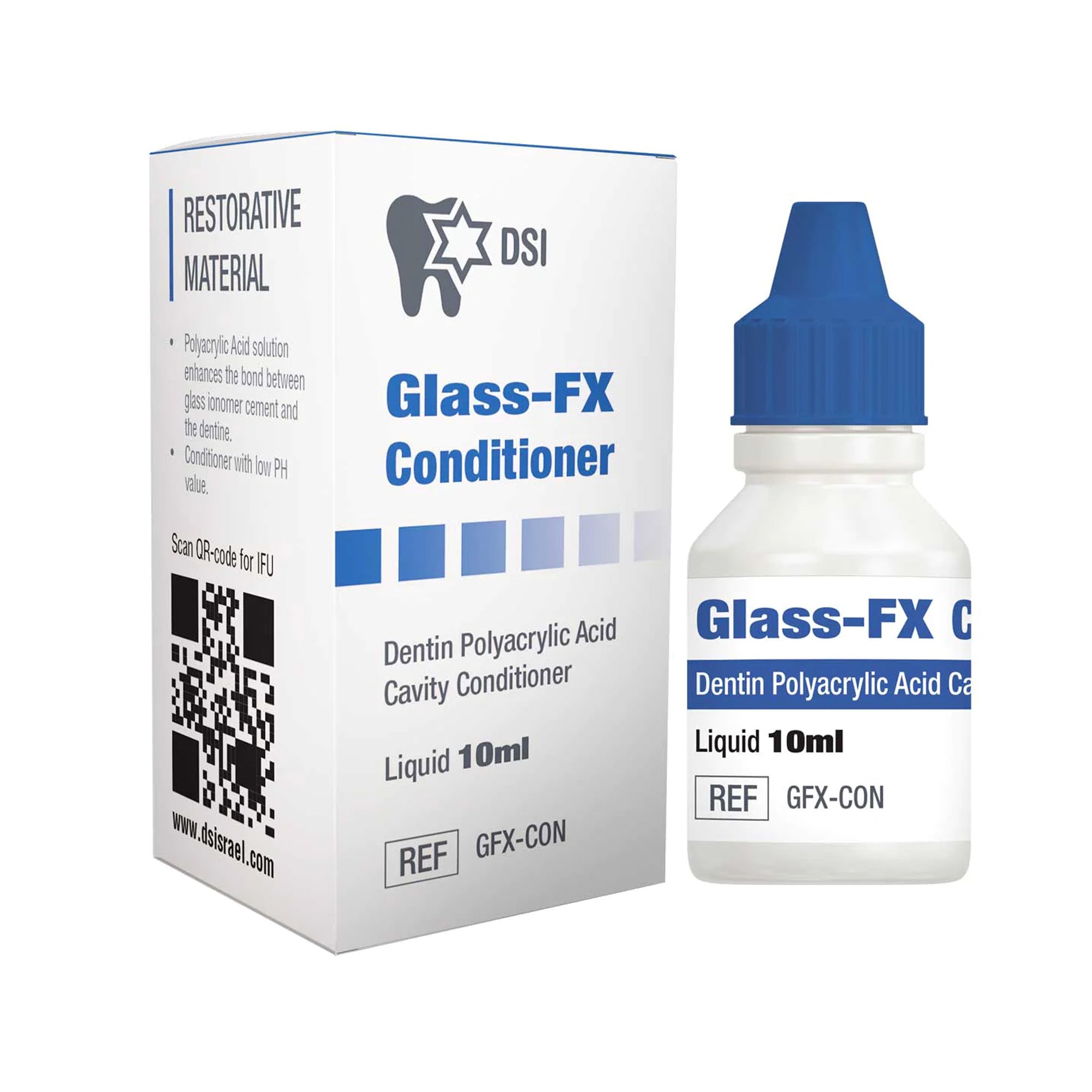 DIP Glass-FX Conditioner  Dentin Polyacrylic Acid Cavity Conditioner 10ml