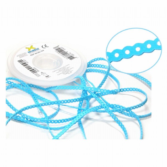 Morelli Orthodontic Elastic Power Chain Baby Blue 1.5m