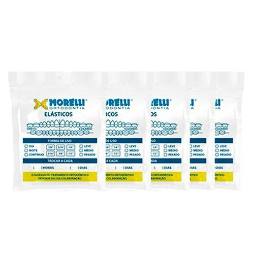 Morelli Empty Zip Lock Bags For Intraoral Elastics 50pcs