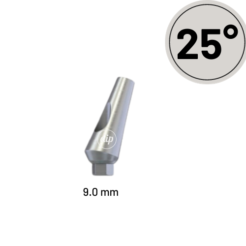 25° Angled Titanium Abutment for Internal Hex RP 3.5