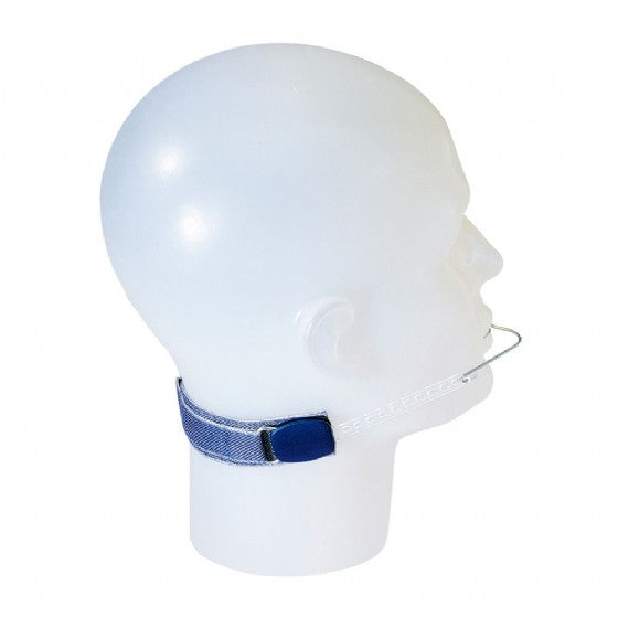 Dentaurum orthodontic neck pad with integrated safety modules