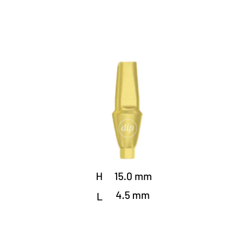 Straight Anatomic Snap-On Transfer Abutment for Nobel Active® NP 3.5