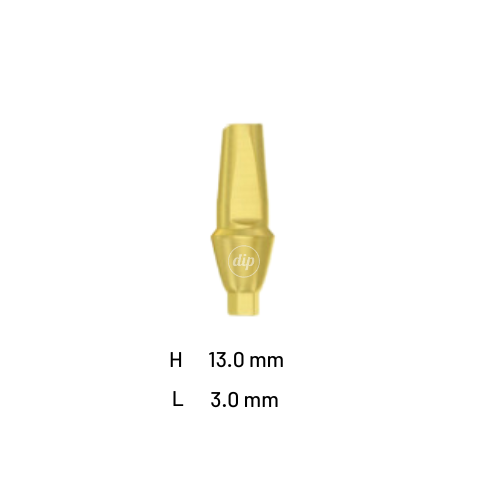 Straight Anatomic Snap-On Transfer Abutment for Nobel Active® RP 4.3