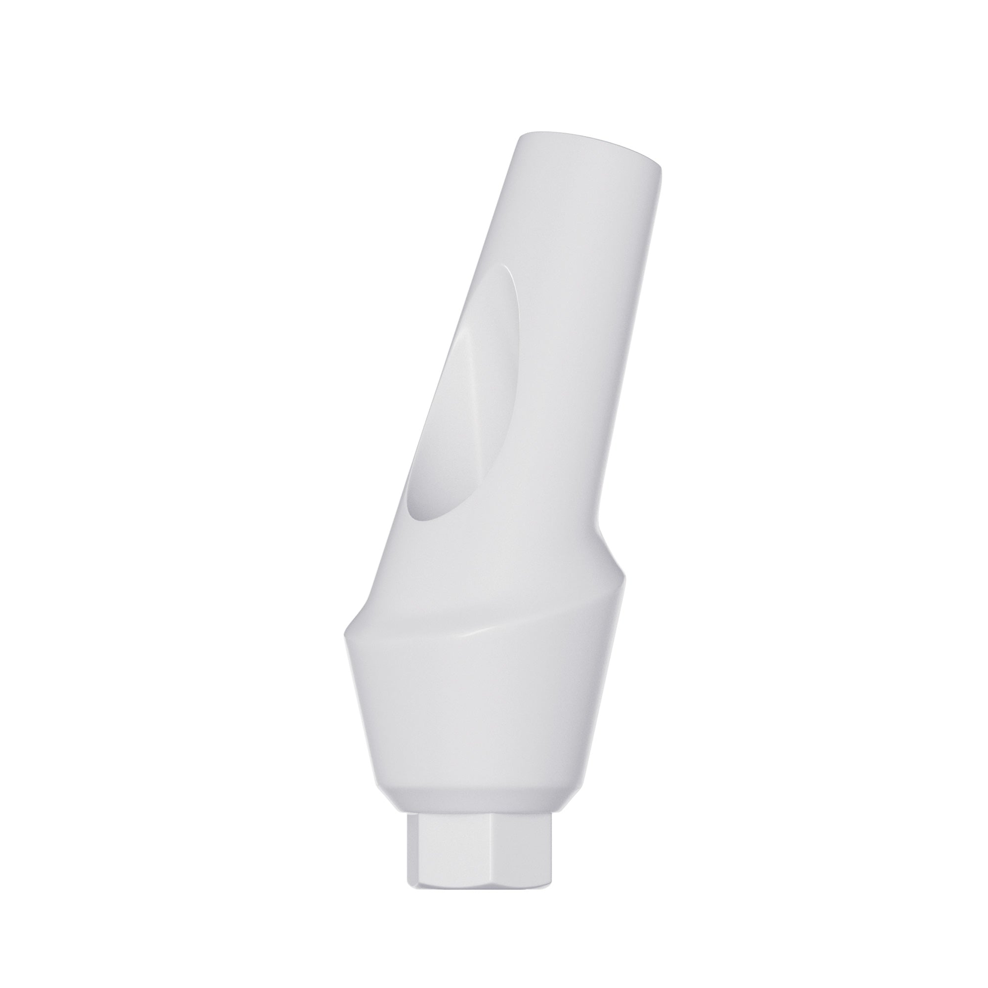 DIP Temporary Angulated 15° PEEK Abutment 5.2mm - Internal Hex Ø2.42mm