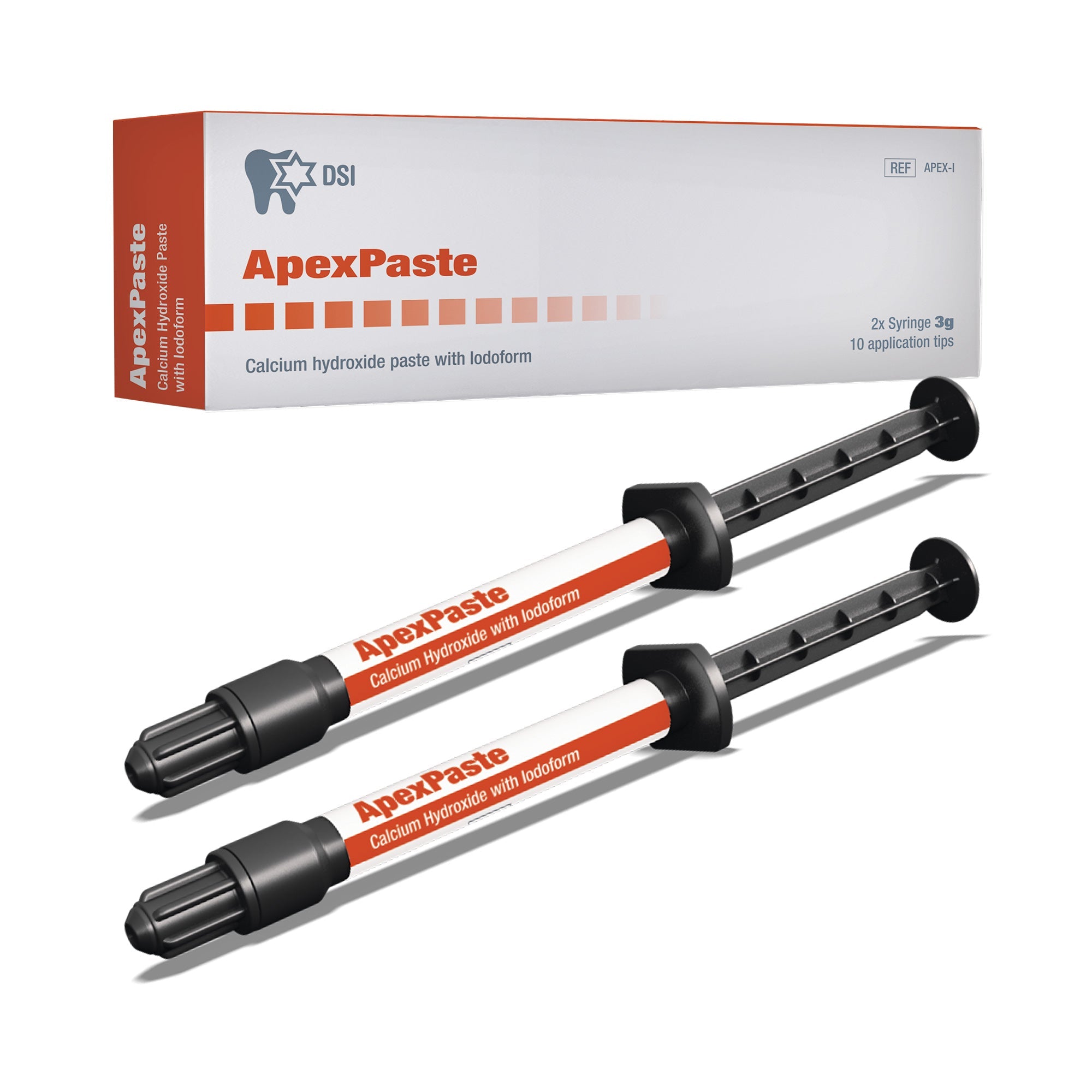 DIP ApexPaste Calcium Hydroxide Paste With Iodoform 3g syringe